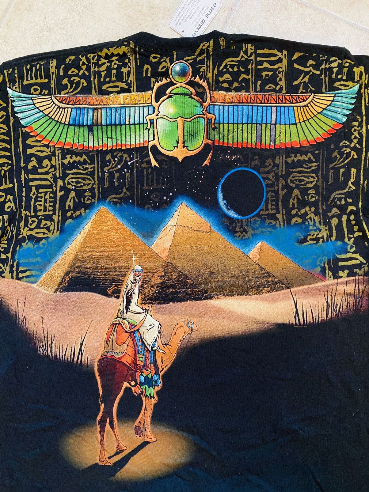 Liquid Blue Dead Pharaoh Tee 2006 Size US XL / EU 56 / 4 - 9 Thumbnail
