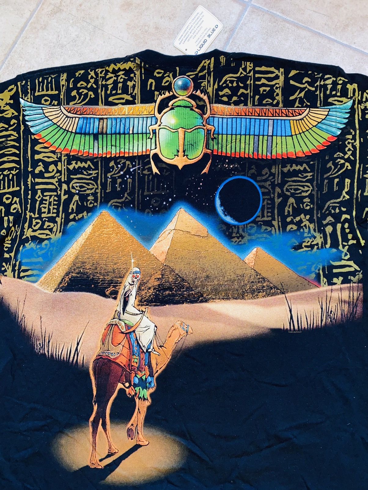 Liquid Blue Dead Pharaoh Tee 2006 Size US XL / EU 56 / 4 - 6 Thumbnail