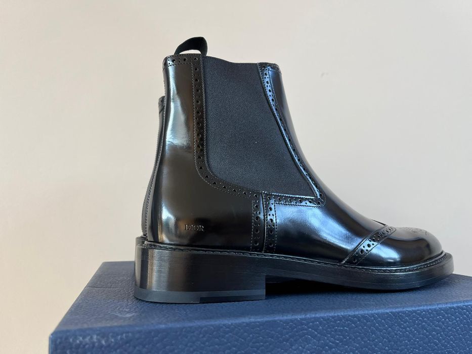 Dior Evidence Ankle Boot Black Smooth Calfskin