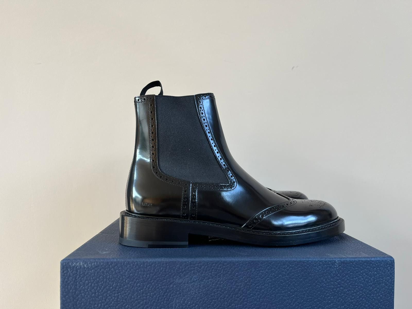 image of Dior Evidence Chelsea Boot Smooth In Black, Men's (Size 9)