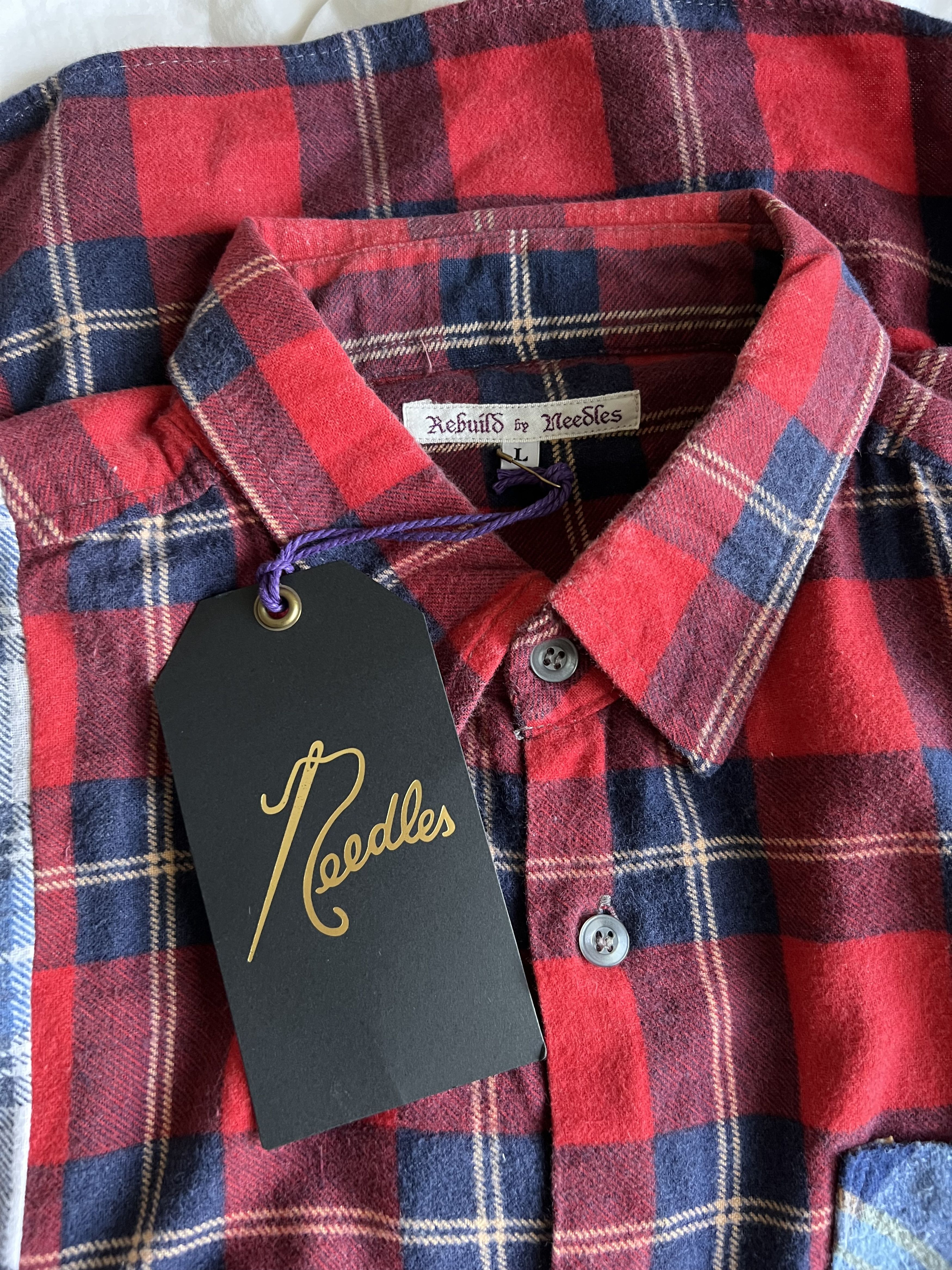 Needles Needles Rebuild 7 Cut Flannel Size US L / EU 52-54 / 3 - 9 Thumbnail