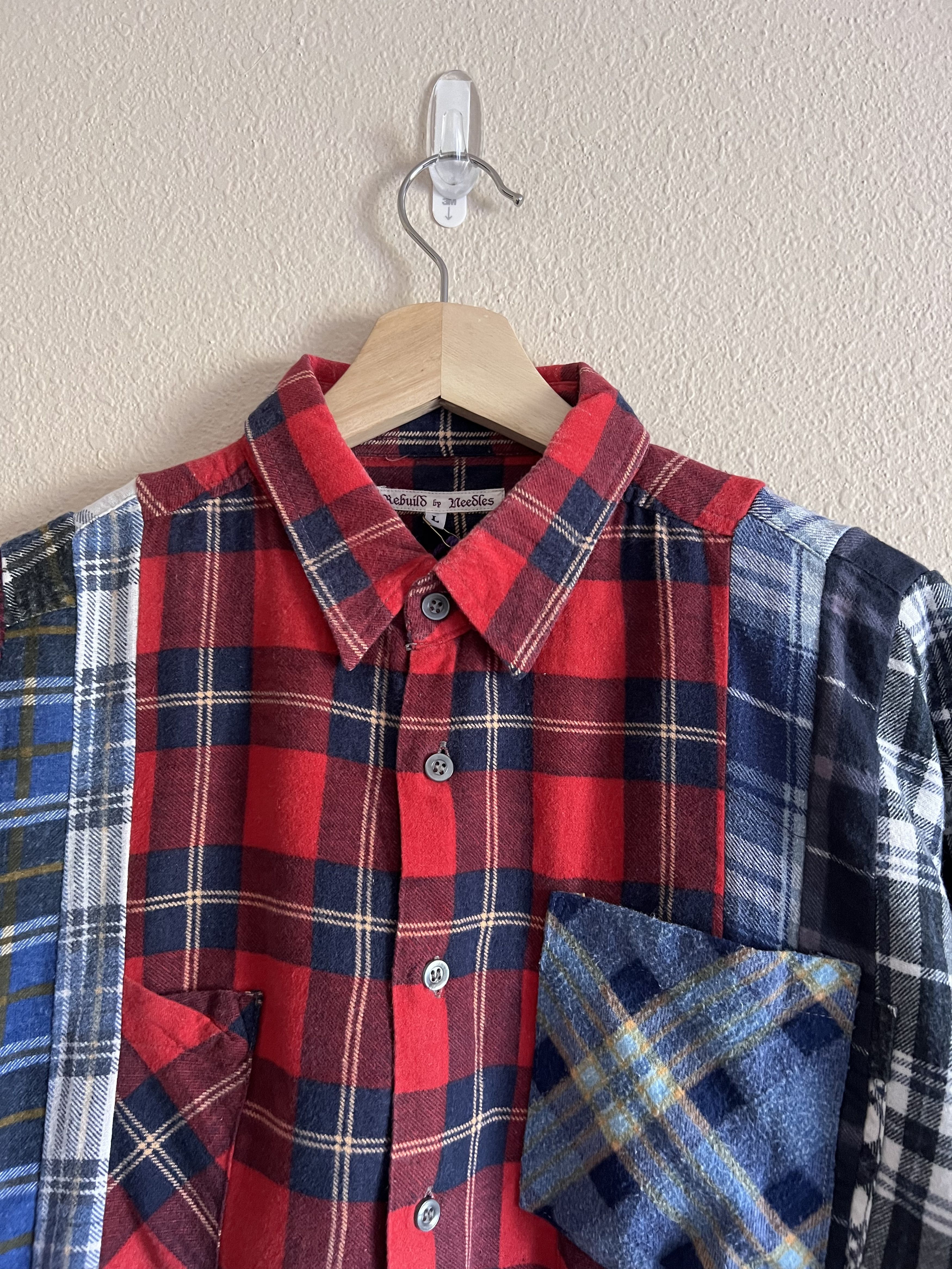 Needles Needles Rebuild 7 Cut Flannel Size US L / EU 52-54 / 3 - 2 Thumbnail
