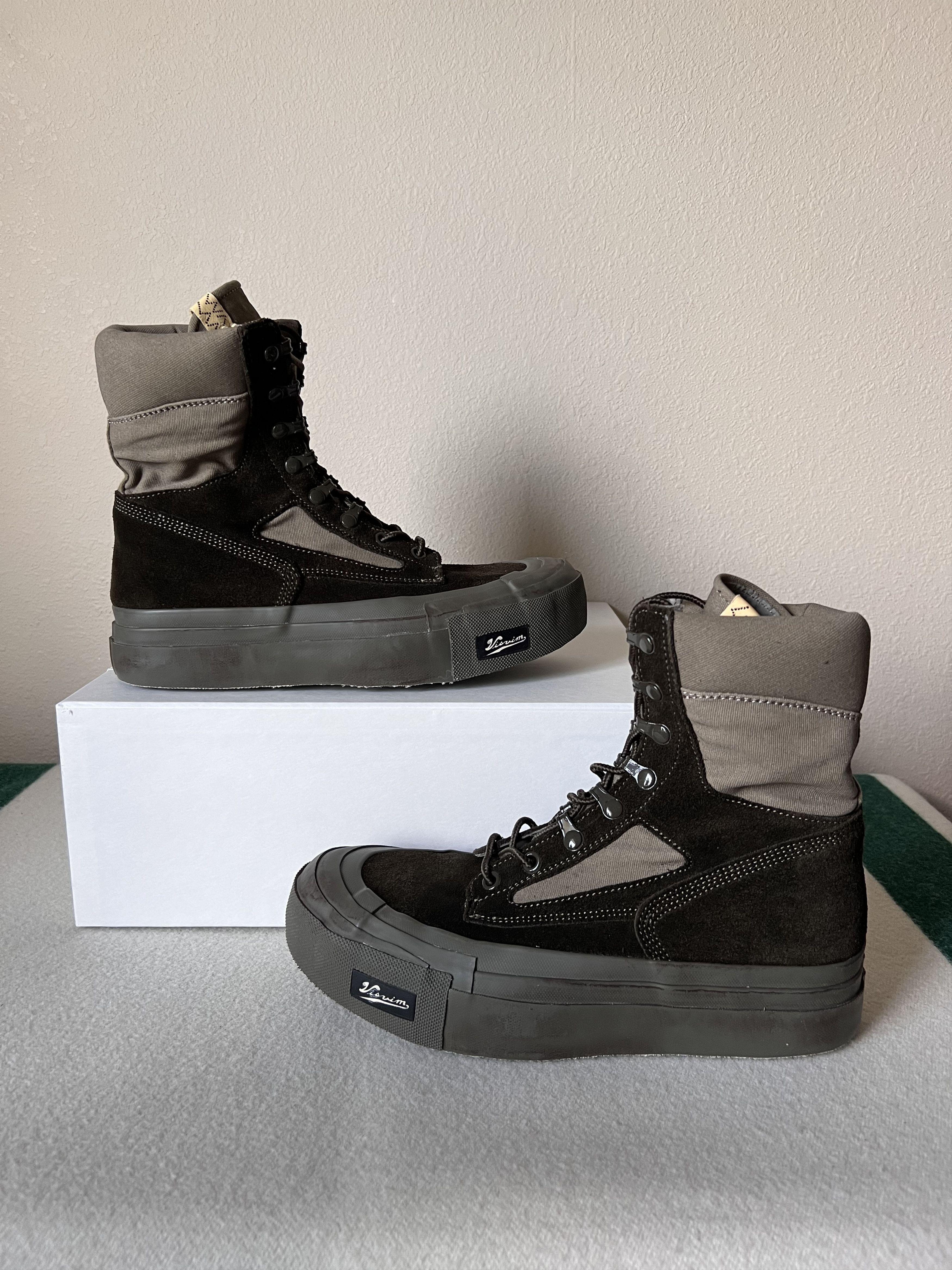 Visvim Visvim Contrary Dept Tesota 91 Sneakers in Folk Olive Size US 9.5 / EU 42-43 - 2 Thumbnail