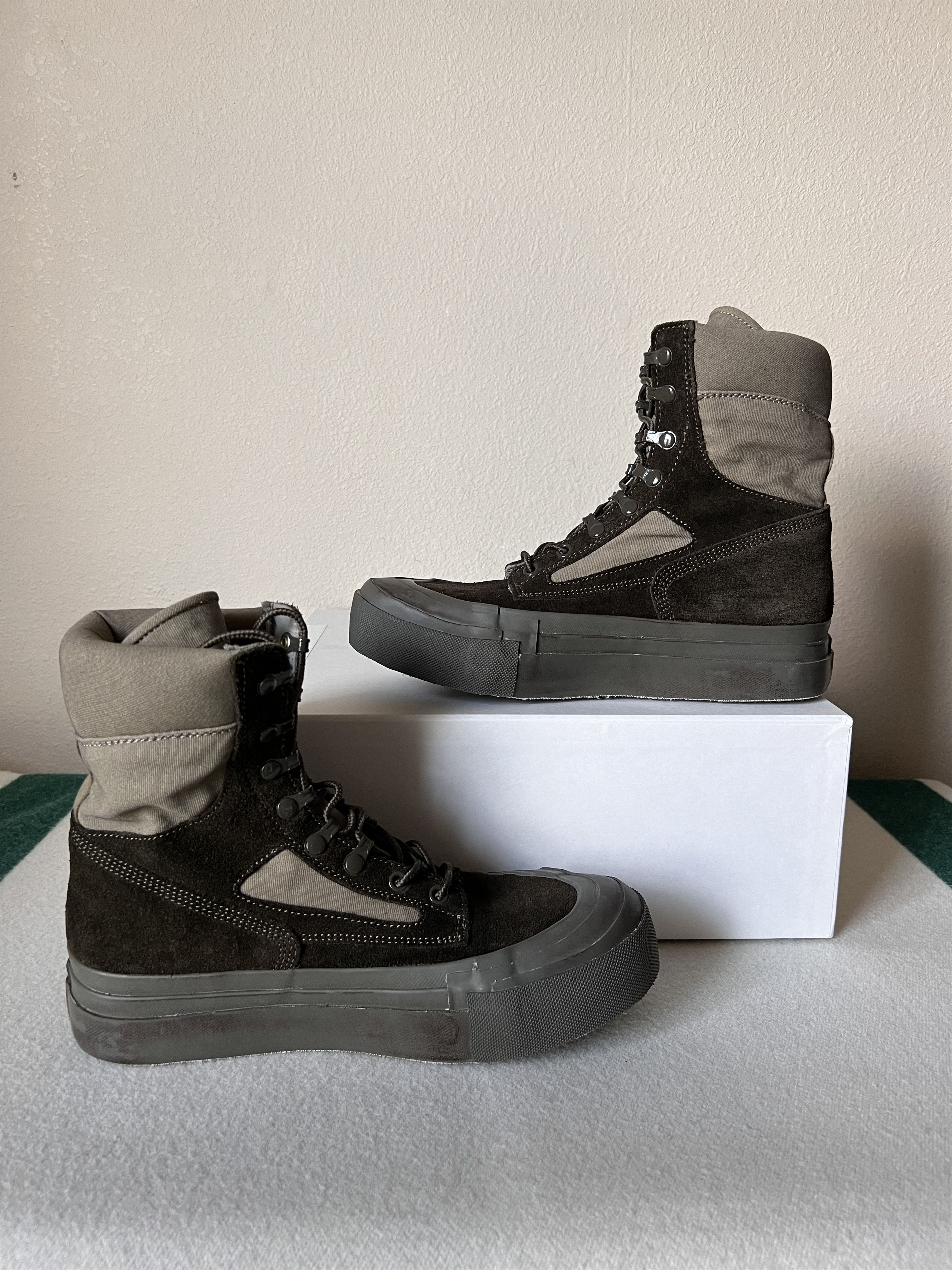 Visvim Visvim Contrary Dept Tesota 91 Sneakers in Folk Olive Size US 9.5 / EU 42-43 - 3 Thumbnail
