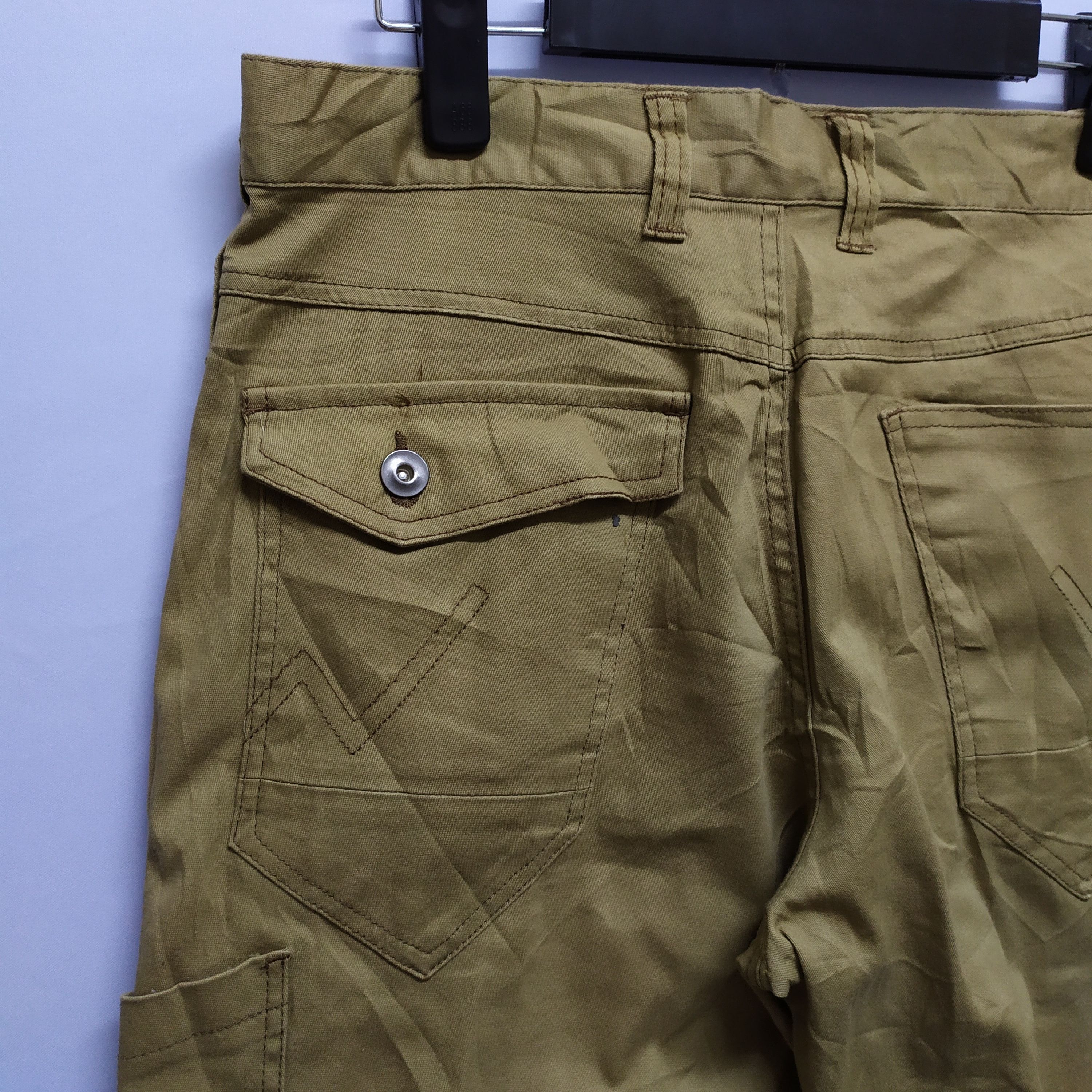 Japanese Brand × Vintage JAPANESE BRAND VINTAGE STRETCH CARGO PANTS Size US 30 / EU 46 - 16 Thumbnail