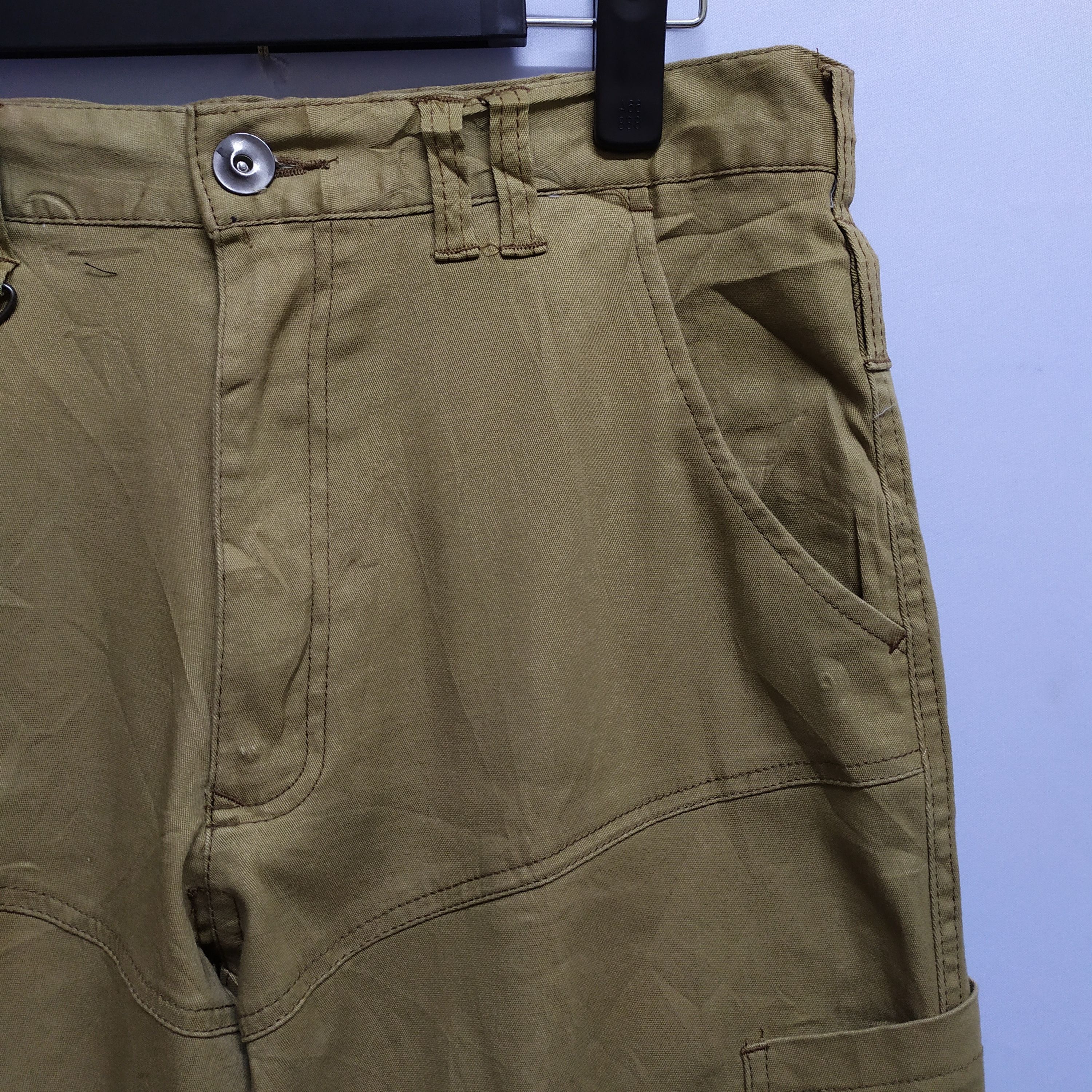 Japanese Brand × Vintage JAPANESE BRAND VINTAGE STRETCH CARGO PANTS Size US 30 / EU 46 - 2 Thumbnail