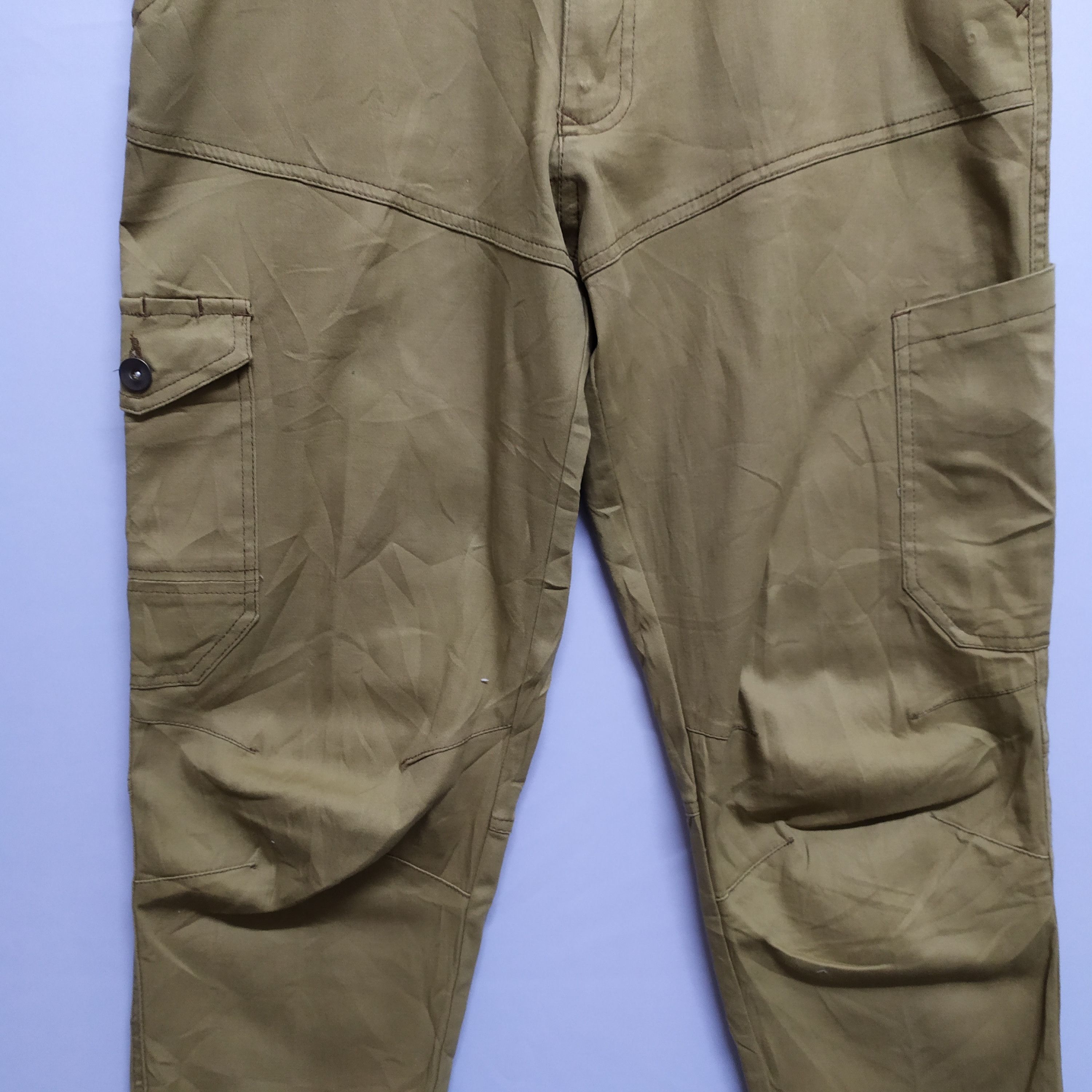 Japanese Brand × Vintage JAPANESE BRAND VINTAGE STRETCH CARGO PANTS Size US 30 / EU 46 - 4 Thumbnail
