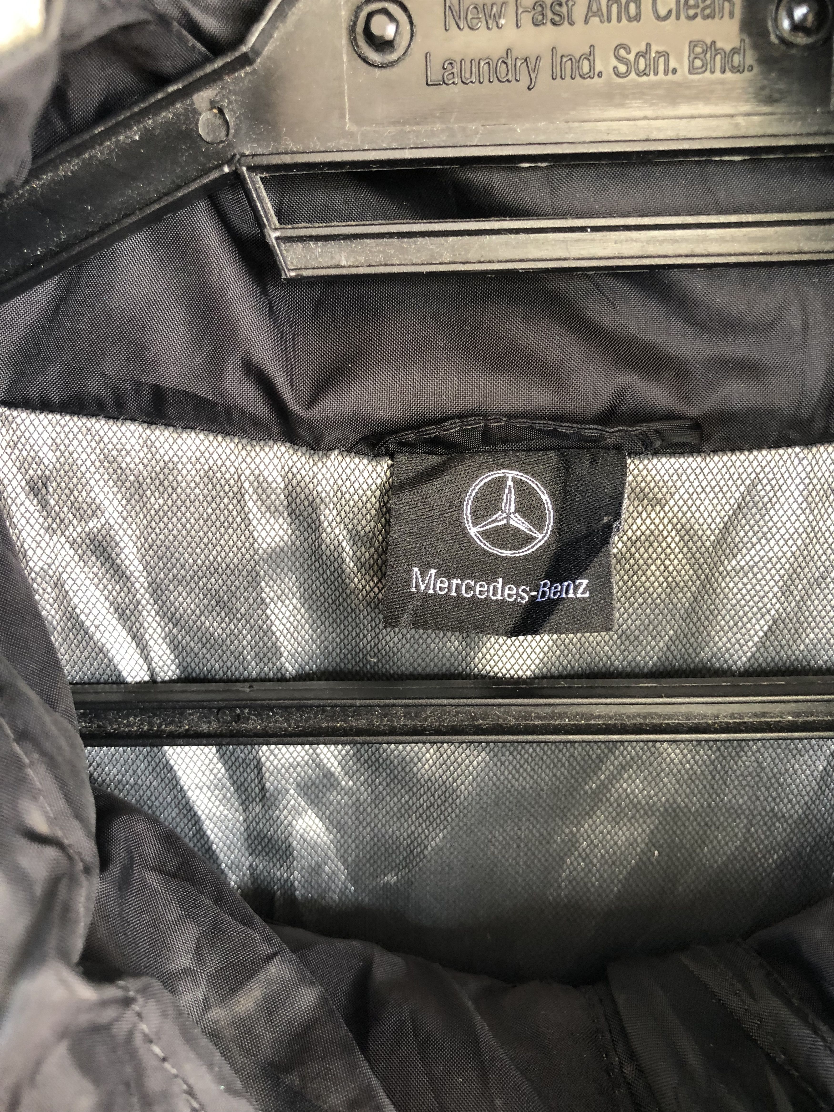 Mercedes-Benz VINTAGE MERCEDES BENZ SILVER JACKET OVERSIZE LOOSE Size US L / EU 52-54 / 3 - 8 Thumbnail