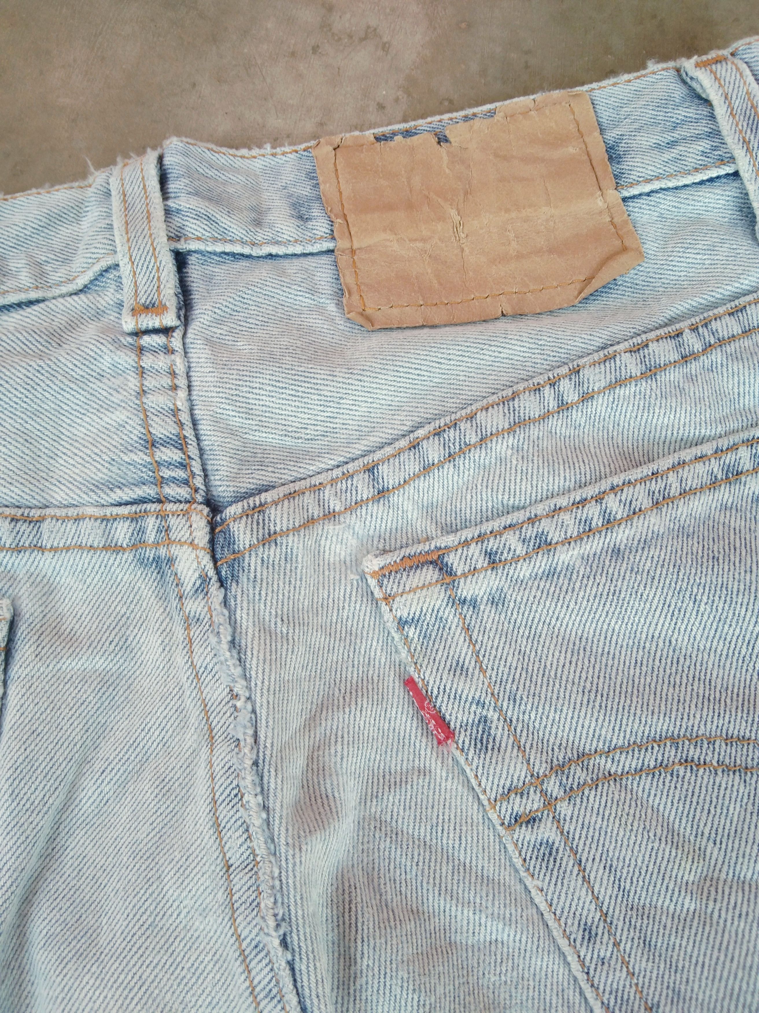 Levi's Vintage Levi's 501 Made In USA Faded Blue Jeans 28x29.5 Size US 28 / EU 44 - 4 Thumbnail