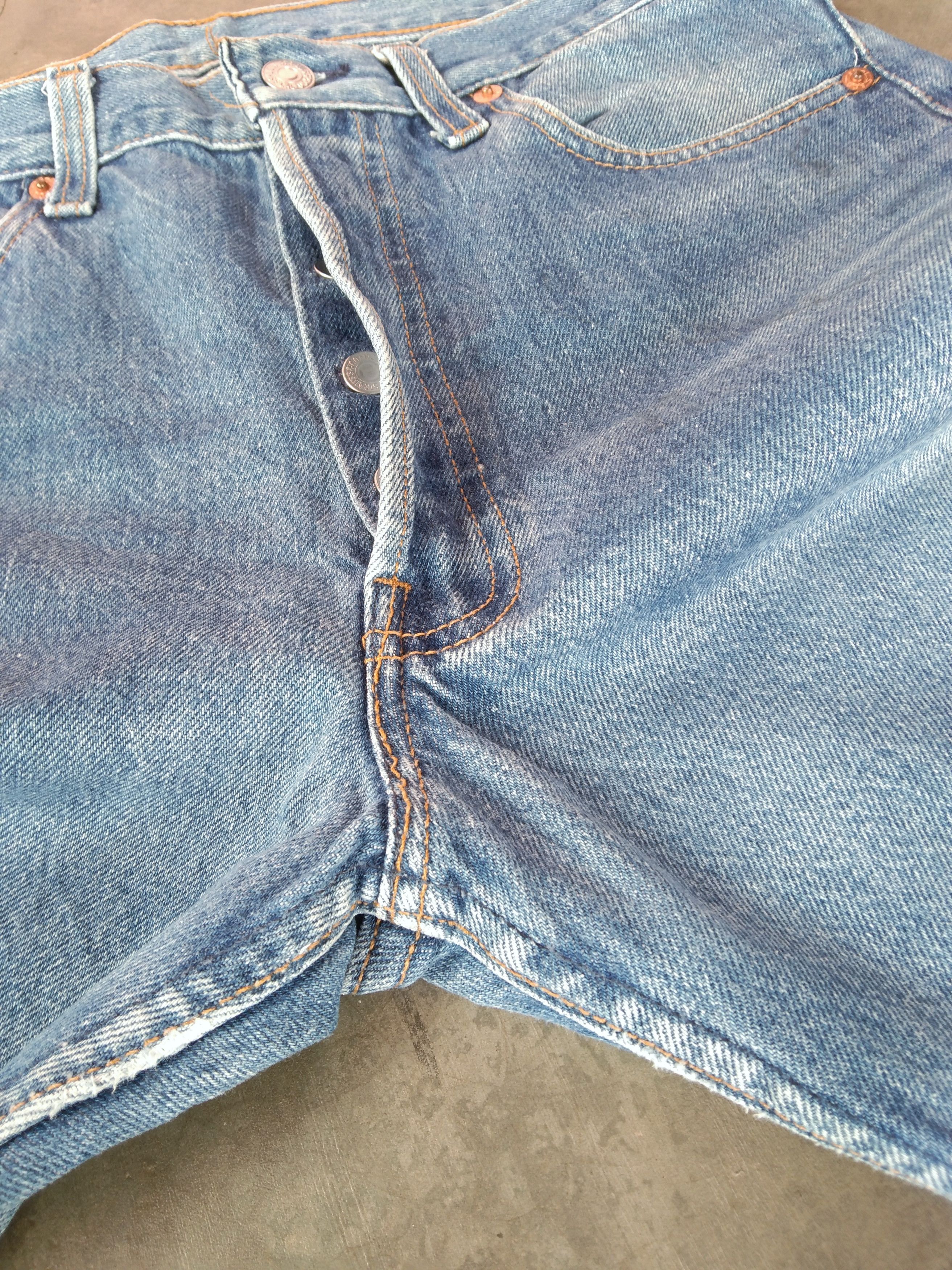 Levi's 90s Vintage Levi's 501 Made In USA Blue Wash Jeans 29x29 Size US 29 - 7 Thumbnail