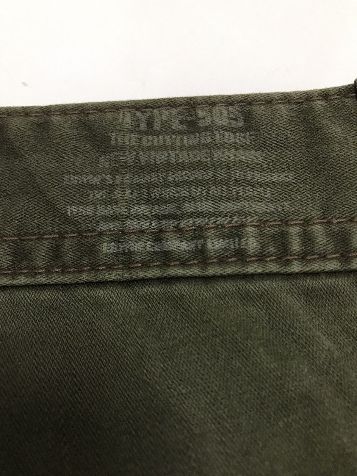 Japanese Brand Flare by Edwin 505 Khaki Travis Scott Style Bondage Pant Size US 34 / EU 50 - 20 Thumbnail