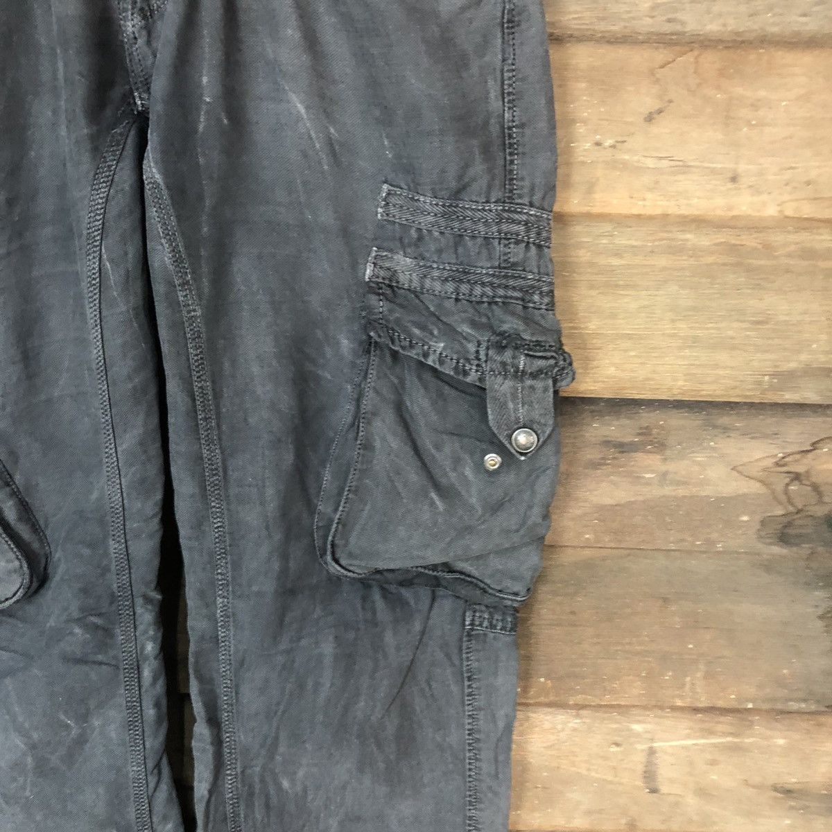 Marithe + Francois Girbaud DL Marithe Francois Girbaud faded utility Cargo Pants #7067 Size US 30 / EU 46 - 7 Thumbnail