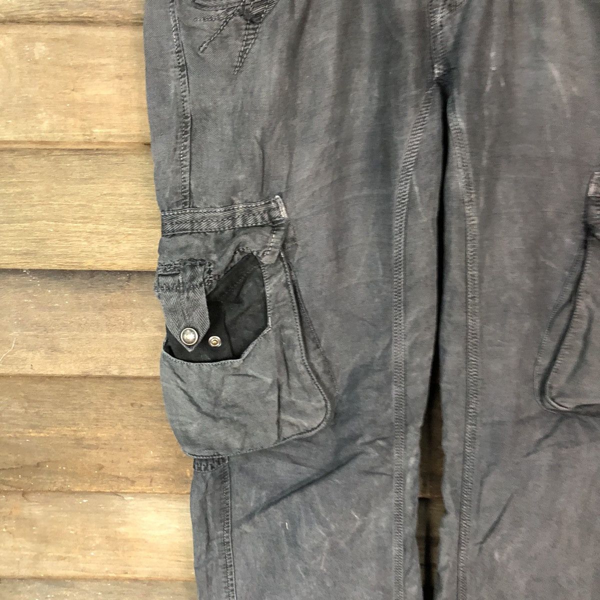 Marithe + Francois Girbaud DL Marithe Francois Girbaud faded utility Cargo Pants #7067 Size US 30 / EU 46 - 6 Thumbnail
