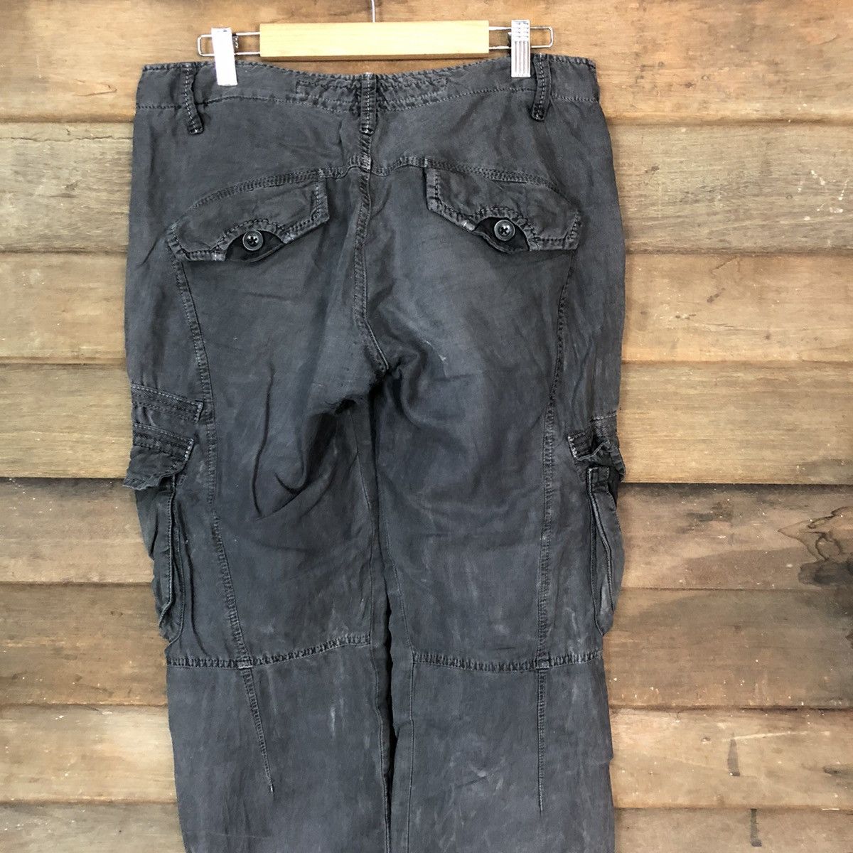 Marithe + Francois Girbaud DL Marithe Francois Girbaud faded utility Cargo Pants #7067 Size US 30 / EU 46 - 11 Thumbnail