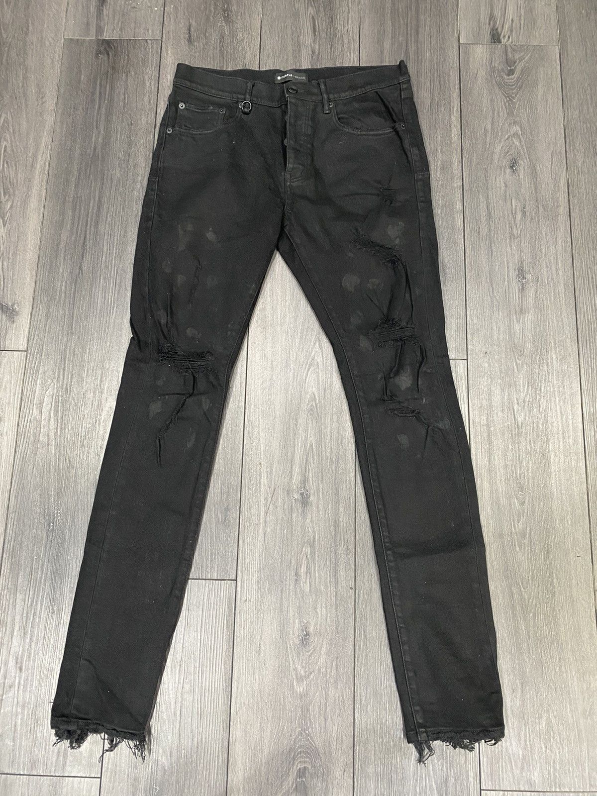 Purple Brand Purple Brand Black Denim Size 32 Size US 32 / EU 48 - 1 Thumbnail