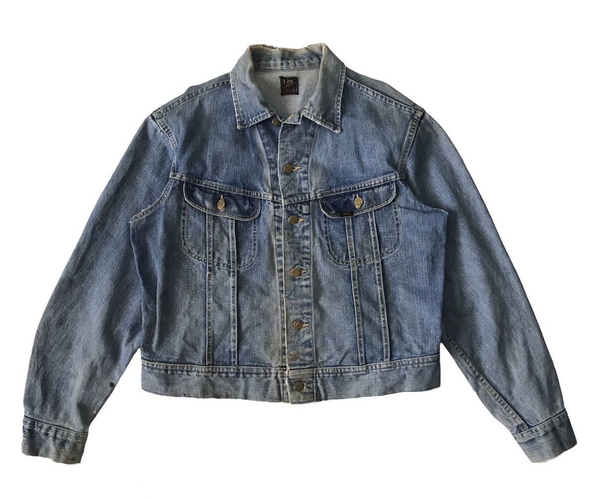 Lee × Vintage Vintage Lee 101-J 42 Long Denim Jacket | Grailed