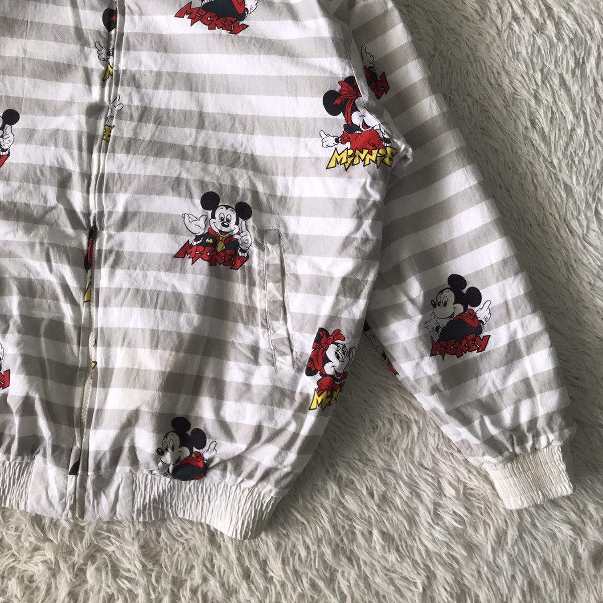 Cartoon Network × Mickey Mouse Vtg Reversible Mickey Mouse Printed by Americanwear Jacket Size US L / EU 52-54 / 3 - 6 Thumbnail