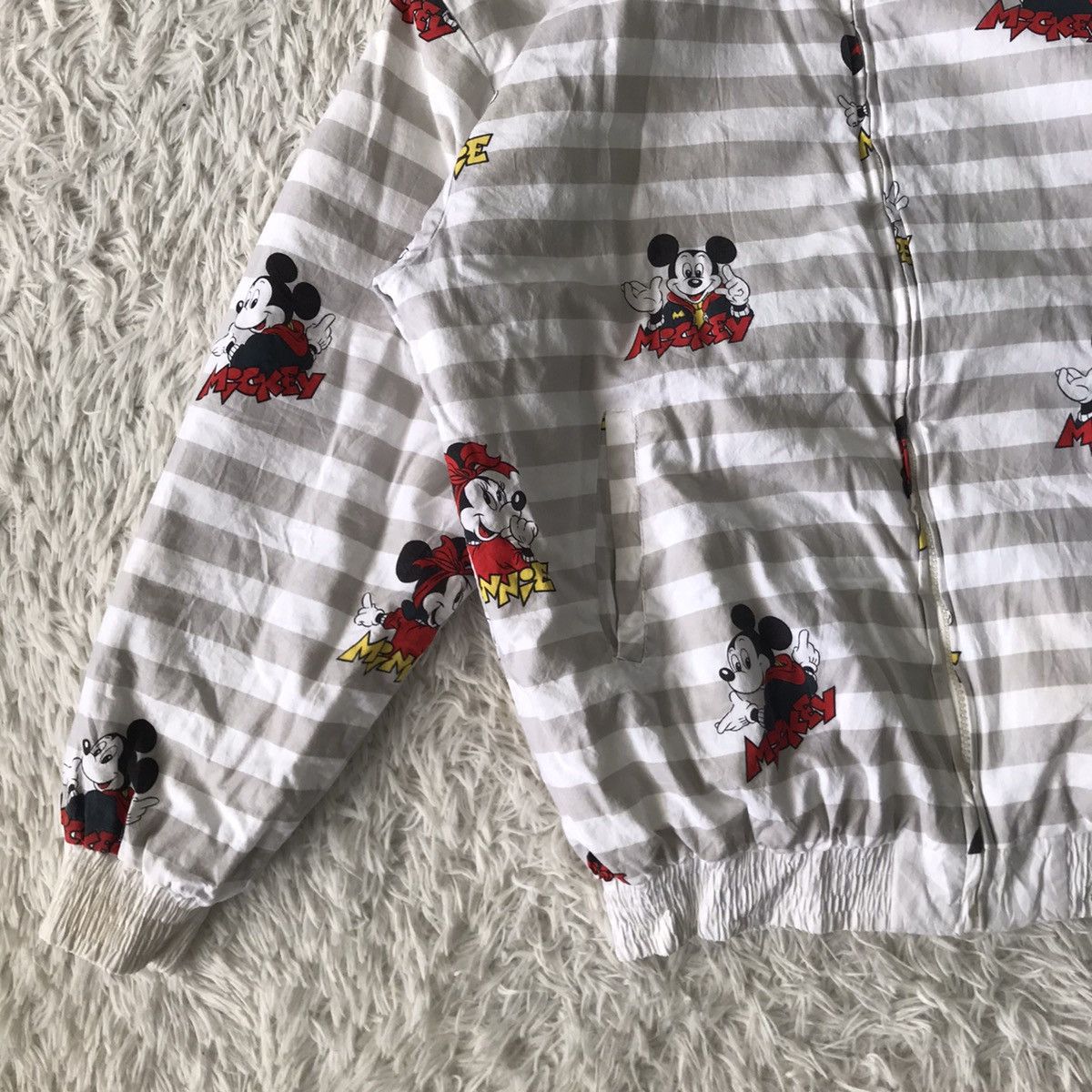 Cartoon Network × Mickey Mouse Vtg Reversible Mickey Mouse Printed by Americanwear Jacket Size US L / EU 52-54 / 3 - 5 Thumbnail