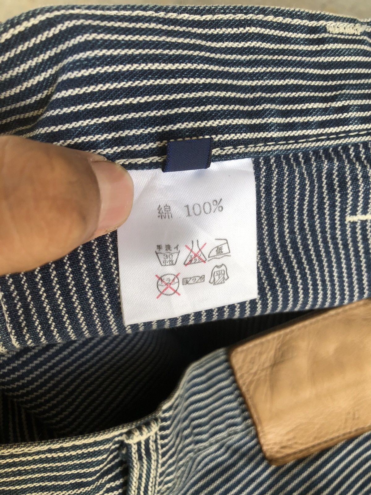 Indian Motorcycle Vintage Indian Motorcycle Hickory Stripe Pants Size US 29 - 18 Thumbnail