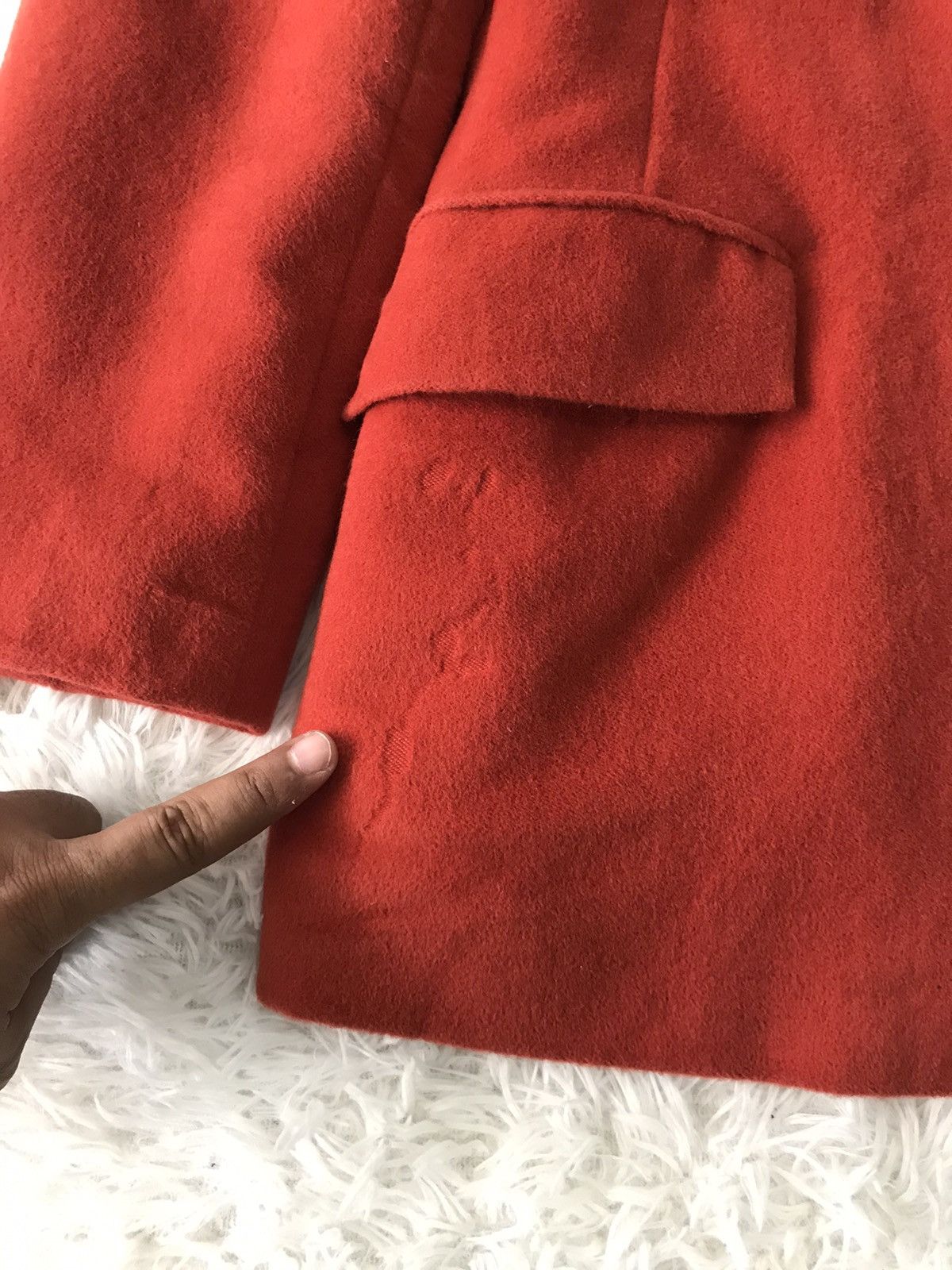 Jil Sander 💥Steals💥Jil Sander Wool & Angora Jacket Coat Size XS / US 0-2 / IT 36-38 - 13 Thumbnail