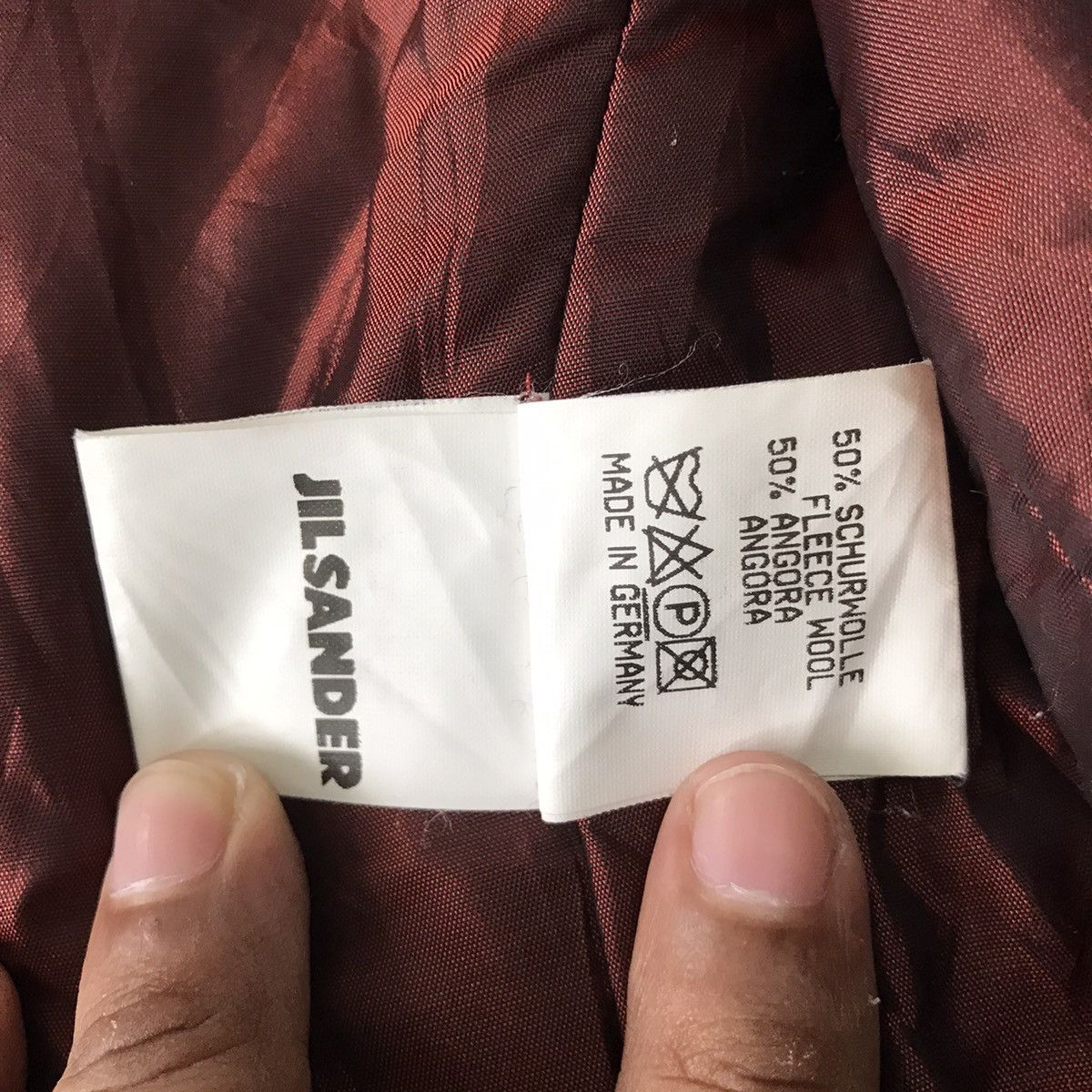Jil Sander 💥Steals💥Jil Sander Wool & Angora Jacket Coat Size XS / US 0-2 / IT 36-38 - 19 Thumbnail