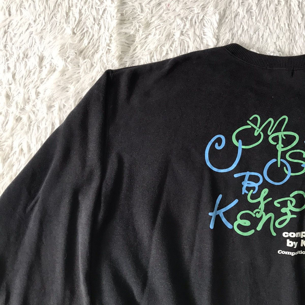 Kenzo Composition By Kenzo Sweatshirt Made in Japan Size US M / EU 48-50 / 2 - 10 Thumbnail