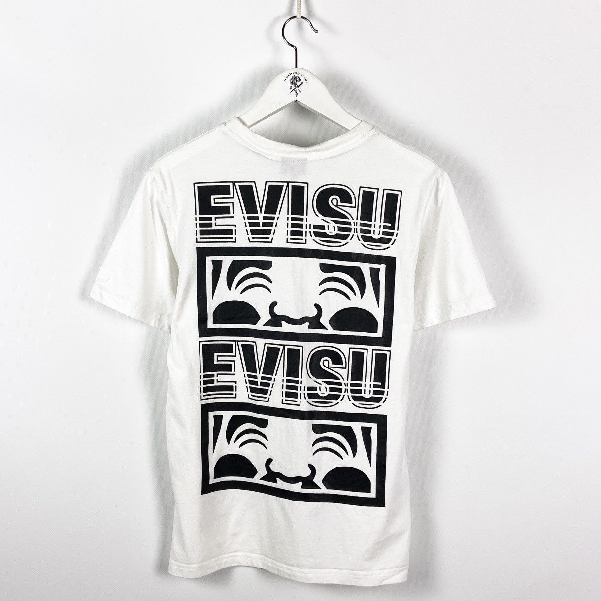 Evisu Vintage 00s Evisu Logo Smile Faces Japanese brand tee Size US M / EU 48-50 / 2 - 1 Thumbnail