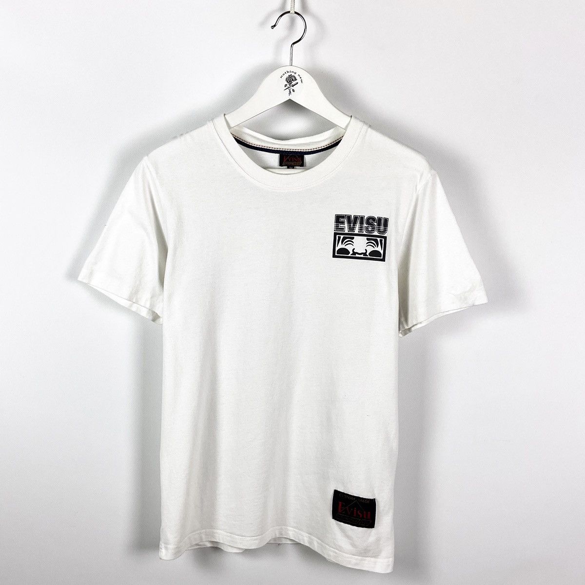 Evisu Vintage 00s Evisu Logo Smile Faces Japanese brand tee Size US M / EU 48-50 / 2 - 2 Thumbnail