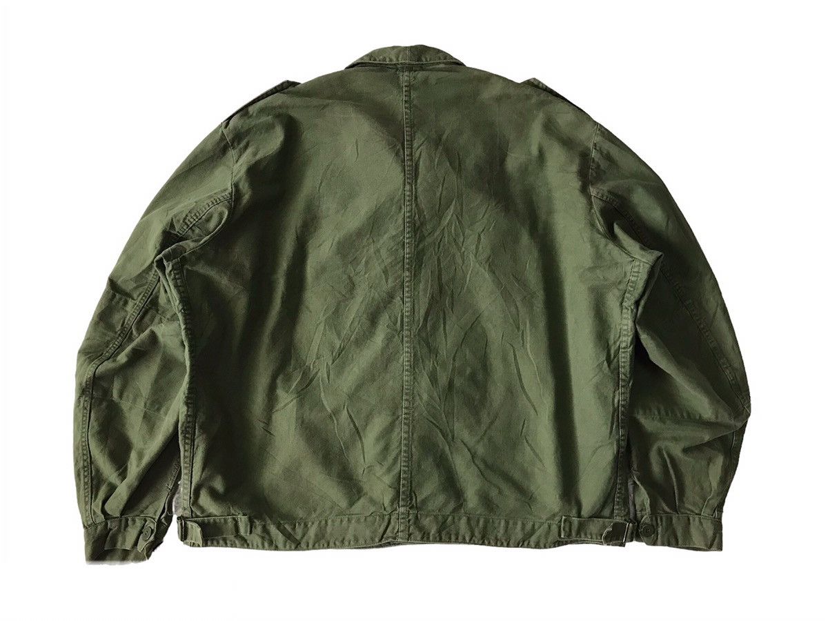 Vintage 💥Vtg 60s Swedish Military Army Shirt Jacket Size US L / EU 52-54 / 3 - 2 Thumbnail