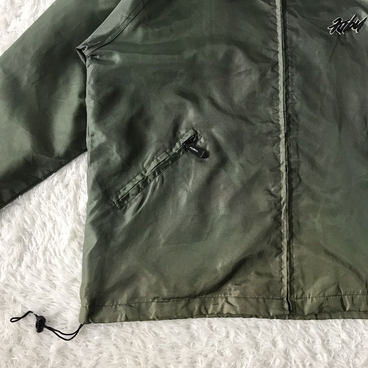 Fubu × Sports Specialties 💥Vtg Sun Faded FUBU Urban Gear Nylon Jacket Hoodie Size US L / EU 52-54 / 3 - 4 Thumbnail