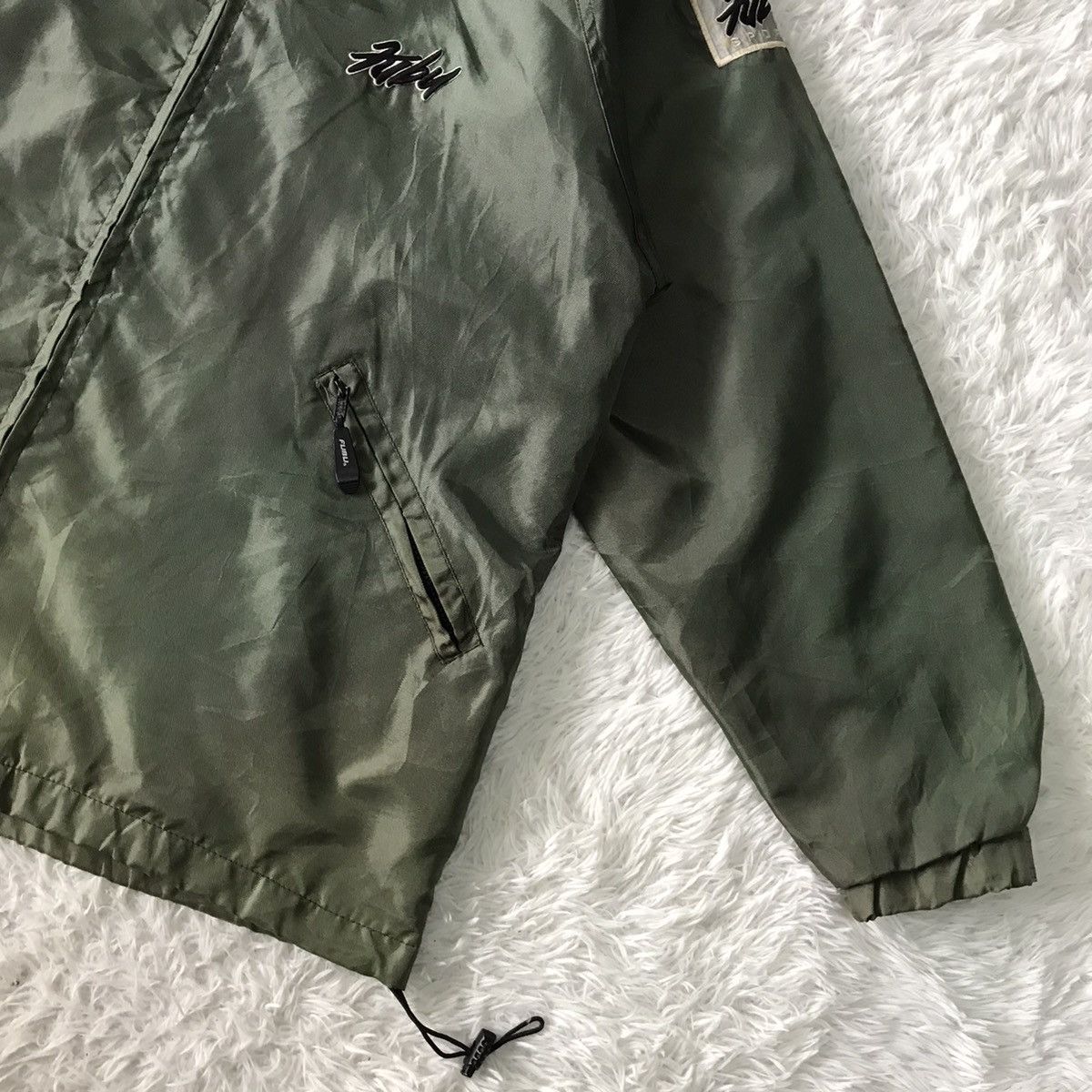 Fubu × Sports Specialties 💥Vtg Sun Faded FUBU Urban Gear Nylon Jacket Hoodie Size US L / EU 52-54 / 3 - 6 Thumbnail