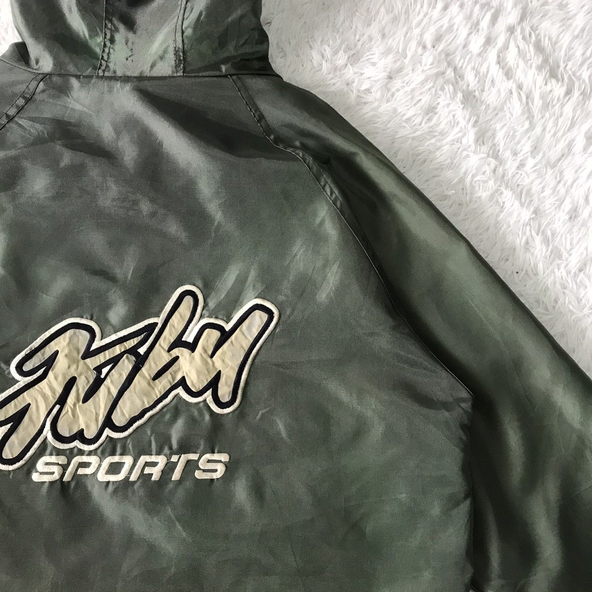Fubu × Sports Specialties 💥Vtg Sun Faded FUBU Urban Gear Nylon Jacket Hoodie Size US L / EU 52-54 / 3 - 16 Thumbnail