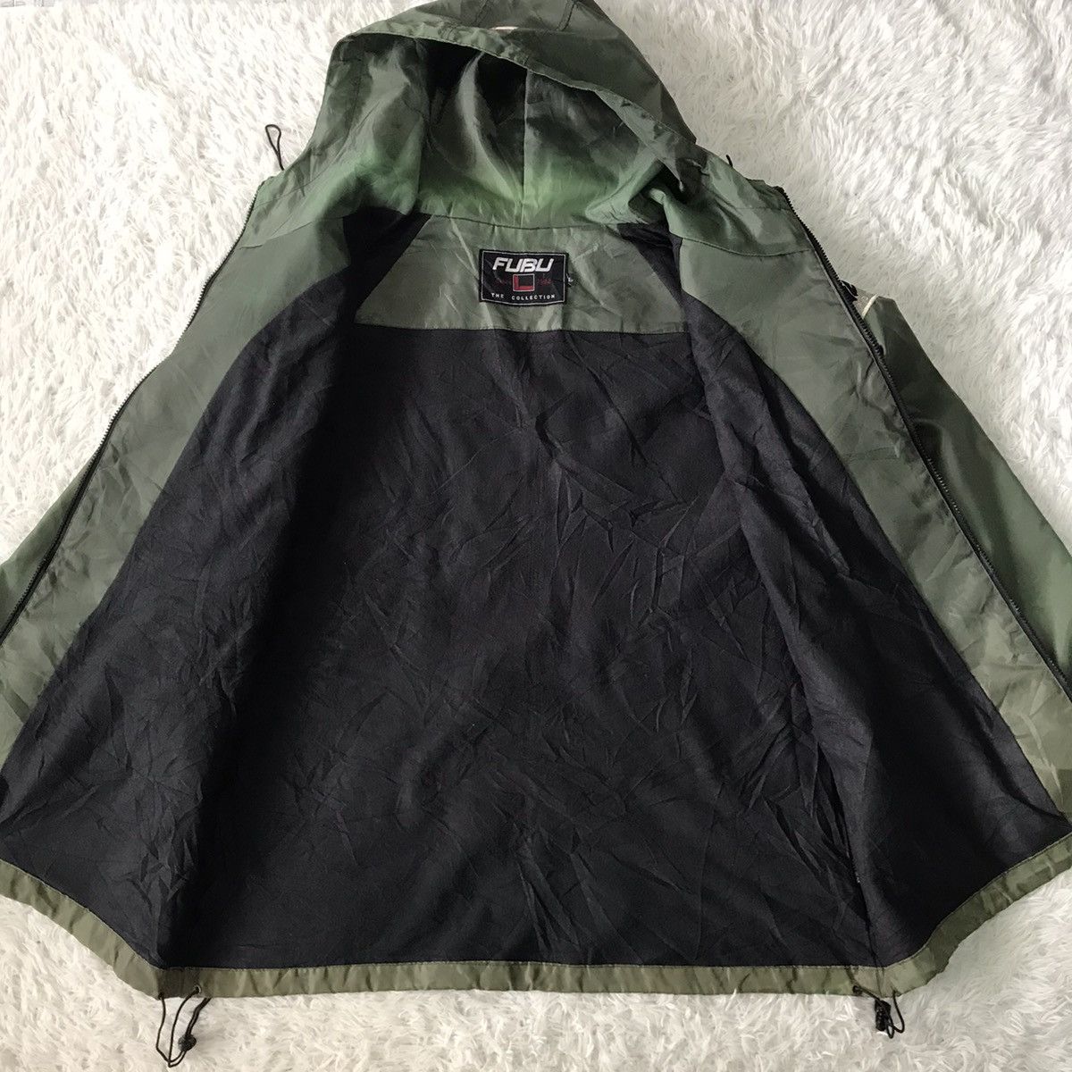 Fubu × Sports Specialties 💥Vtg Sun Faded FUBU Urban Gear Nylon Jacket Hoodie Size US L / EU 52-54 / 3 - 20 Thumbnail