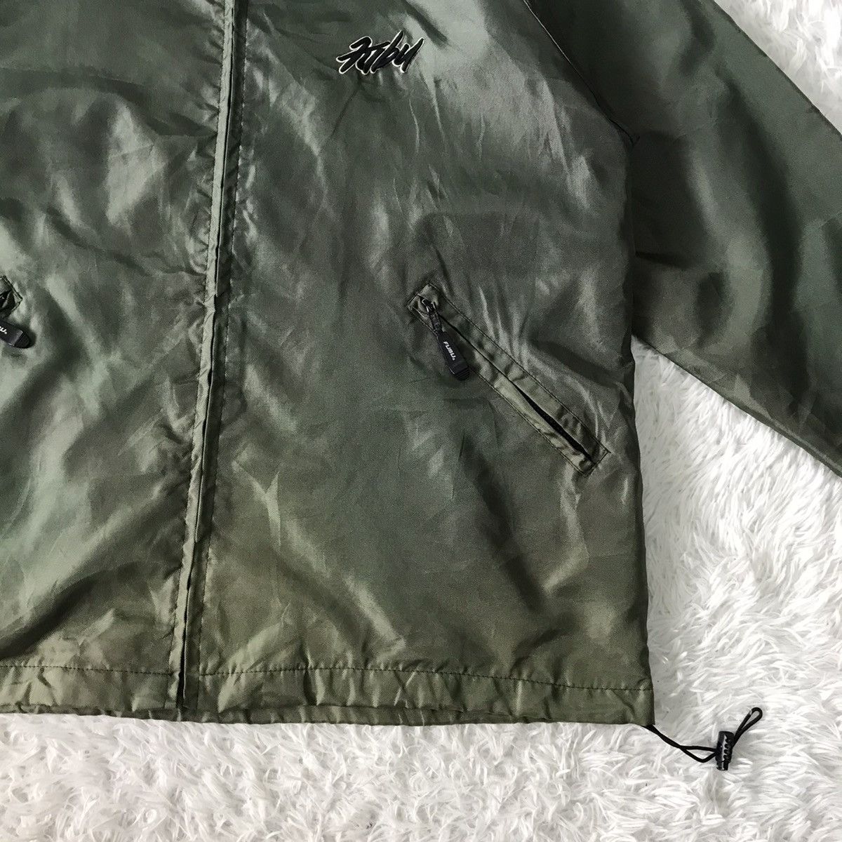 Fubu × Sports Specialties 💥Vtg Sun Faded FUBU Urban Gear Nylon Jacket Hoodie Size US L / EU 52-54 / 3 - 5 Thumbnail