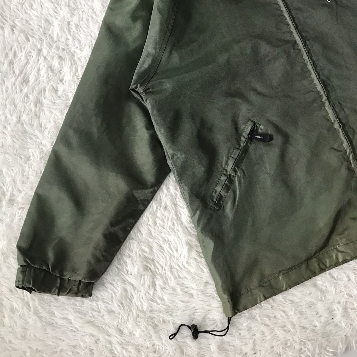 Fubu × Sports Specialties 💥Vtg Sun Faded FUBU Urban Gear Nylon Jacket Hoodie Size US L / EU 52-54 / 3 - 3 Thumbnail