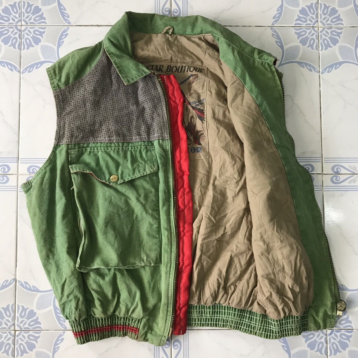 Aviator Nation Lipstar Boutique Fight Aviator Vest Like Size US L / EU 52-54 / 3 - 12 Thumbnail
