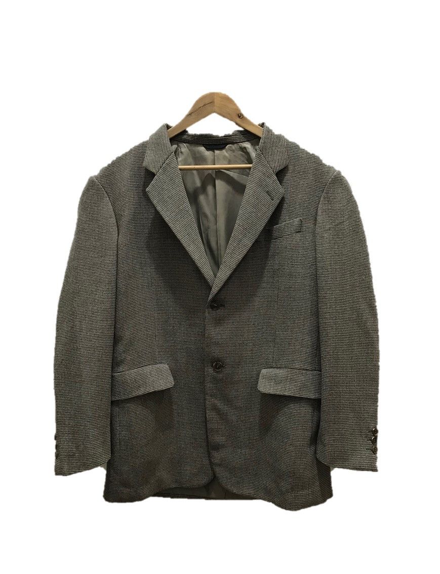 image of A.a.r Yohji Yamamoto Durban Wool Coat Jacket in Grey, Men's (Size Medium)