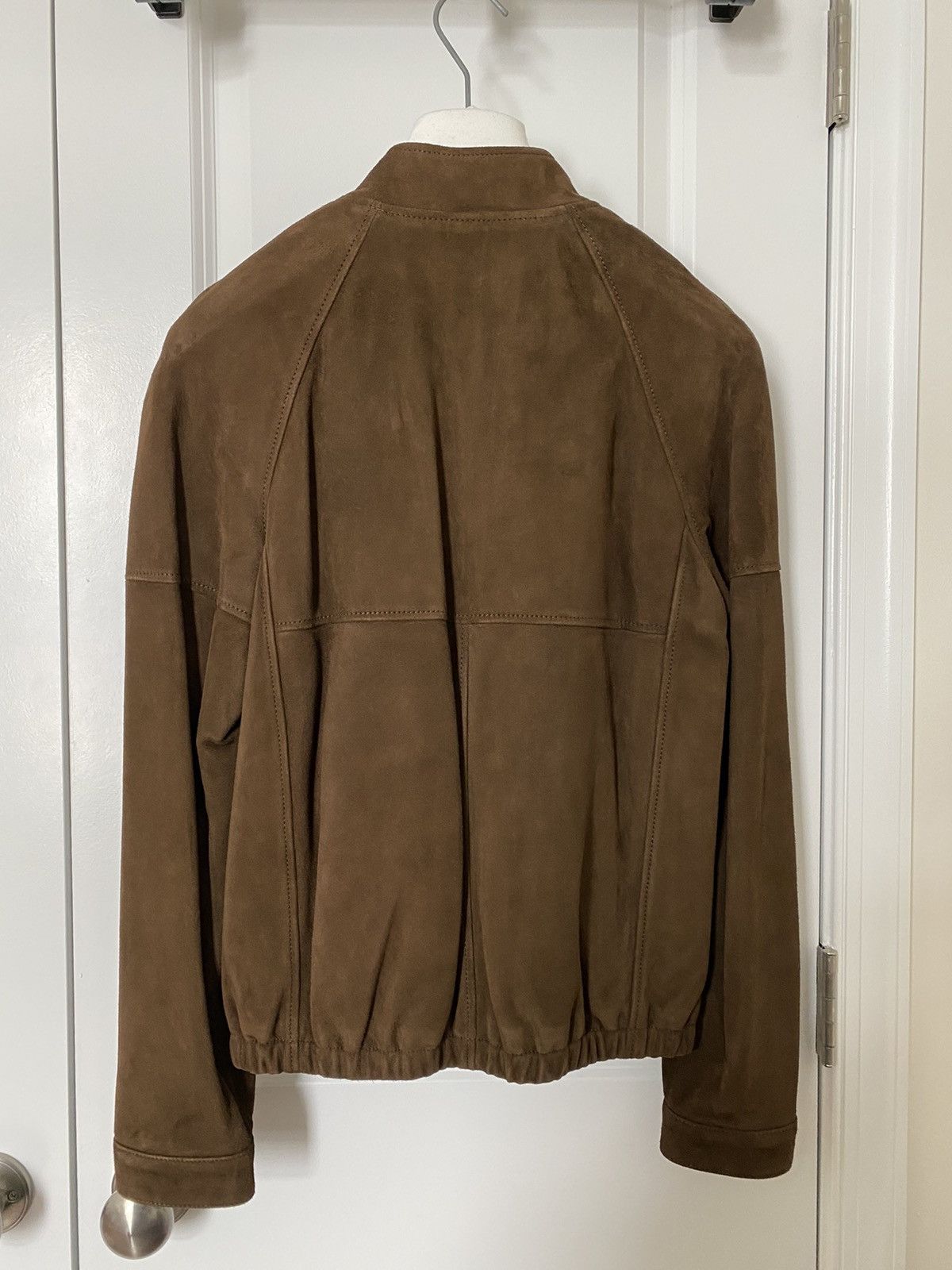 Saint Laurent Paris Saint Laurent Paris Brown Suede Leather Jacket- sz.46/small Size US S / EU 44-46 / 1 - 2 Thumbnail