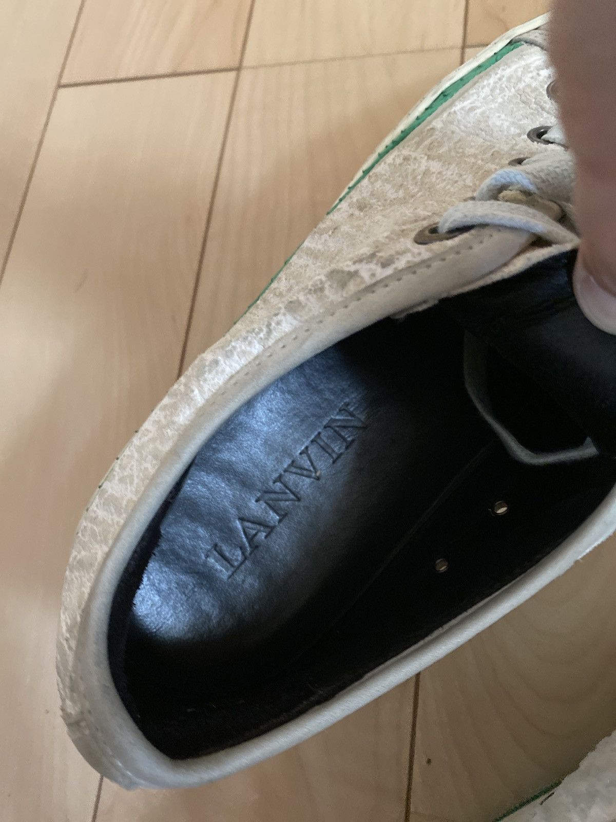Lanvin Lanvin low top sneakers - sz. UK6/US7 Size US 7 / EU 40 - 4 Thumbnail
