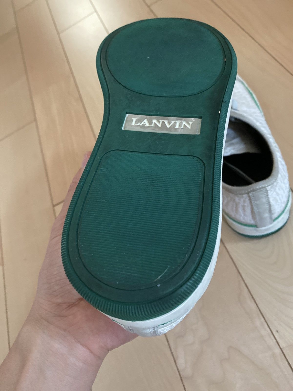Lanvin Lanvin low top sneakers - sz. UK6/US7 Size US 7 / EU 40 - 8 Thumbnail