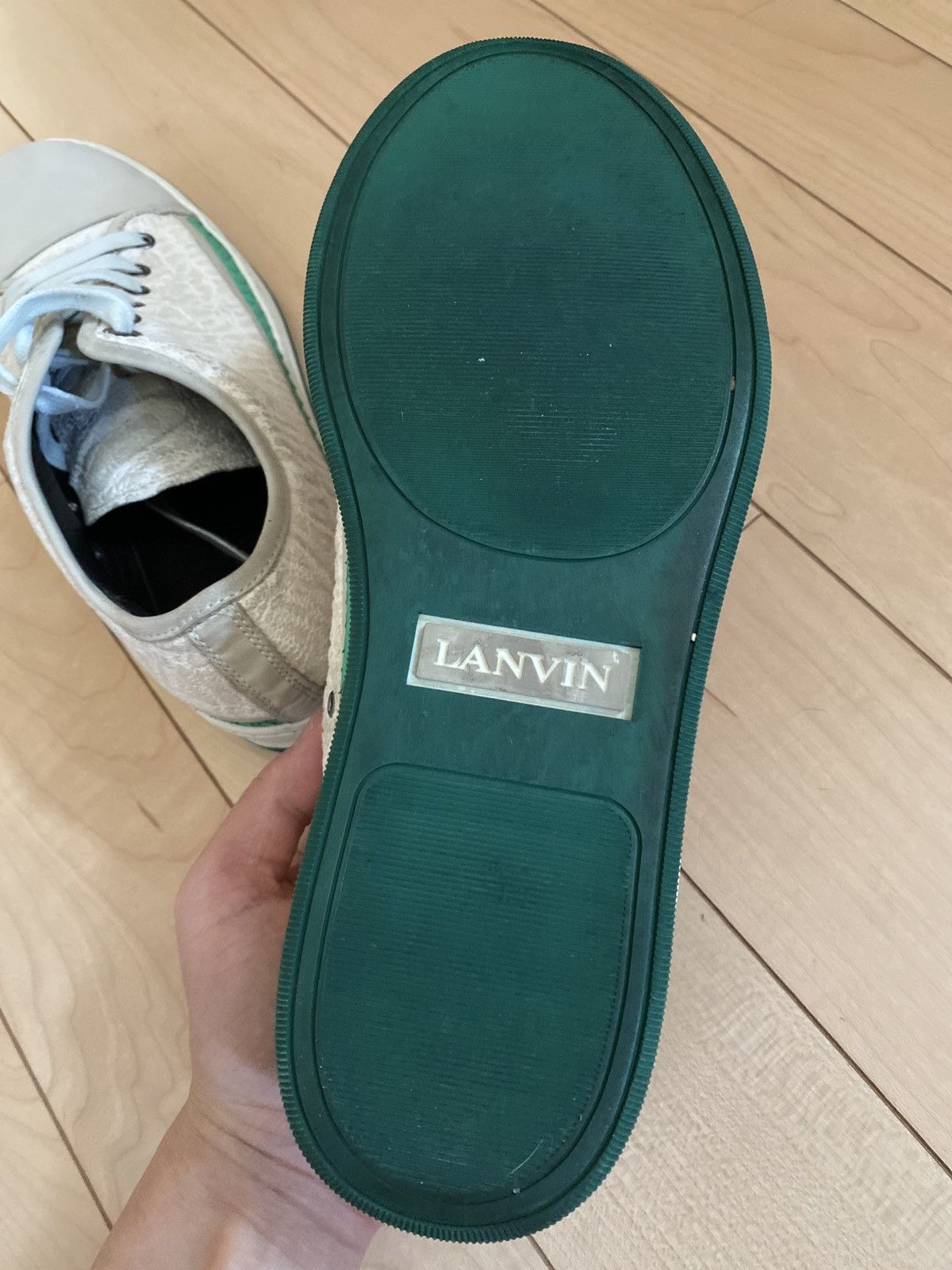 Lanvin Lanvin low top sneakers - sz. UK6/US7 Size US 7 / EU 40 - 7 Thumbnail