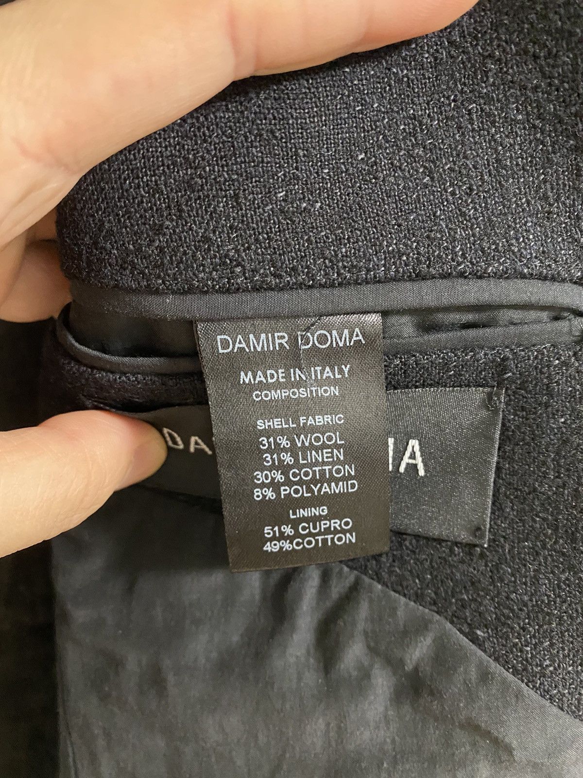 Damir Doma Worn affect light jacket - sz. 44/ XS Size US S / EU 44-46 / 1 - 8 Thumbnail