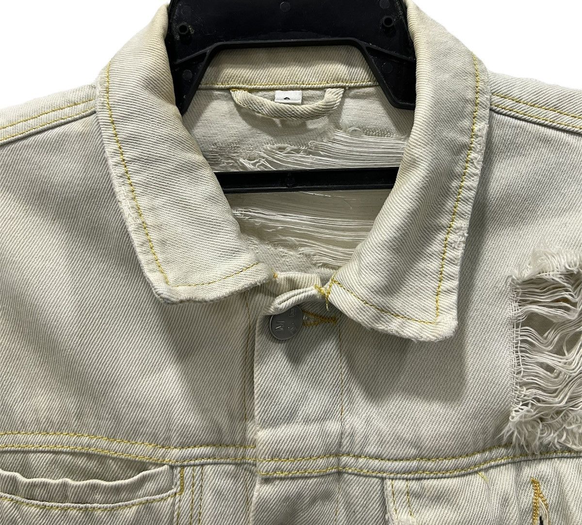 They Drained My Very Soul Oversized Denim Jacket