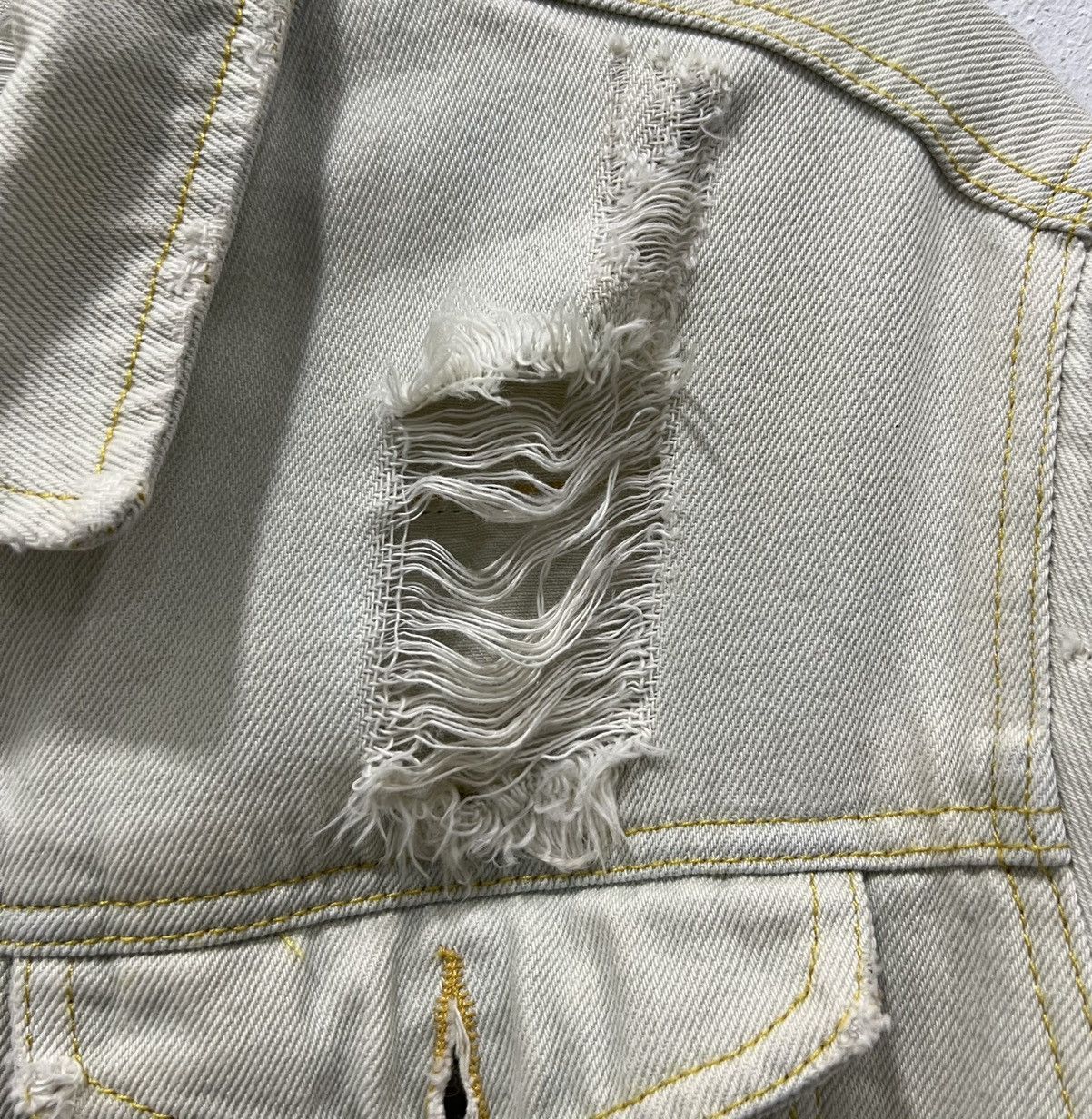 They Drained My Very Soul Oversized Denim Jacket