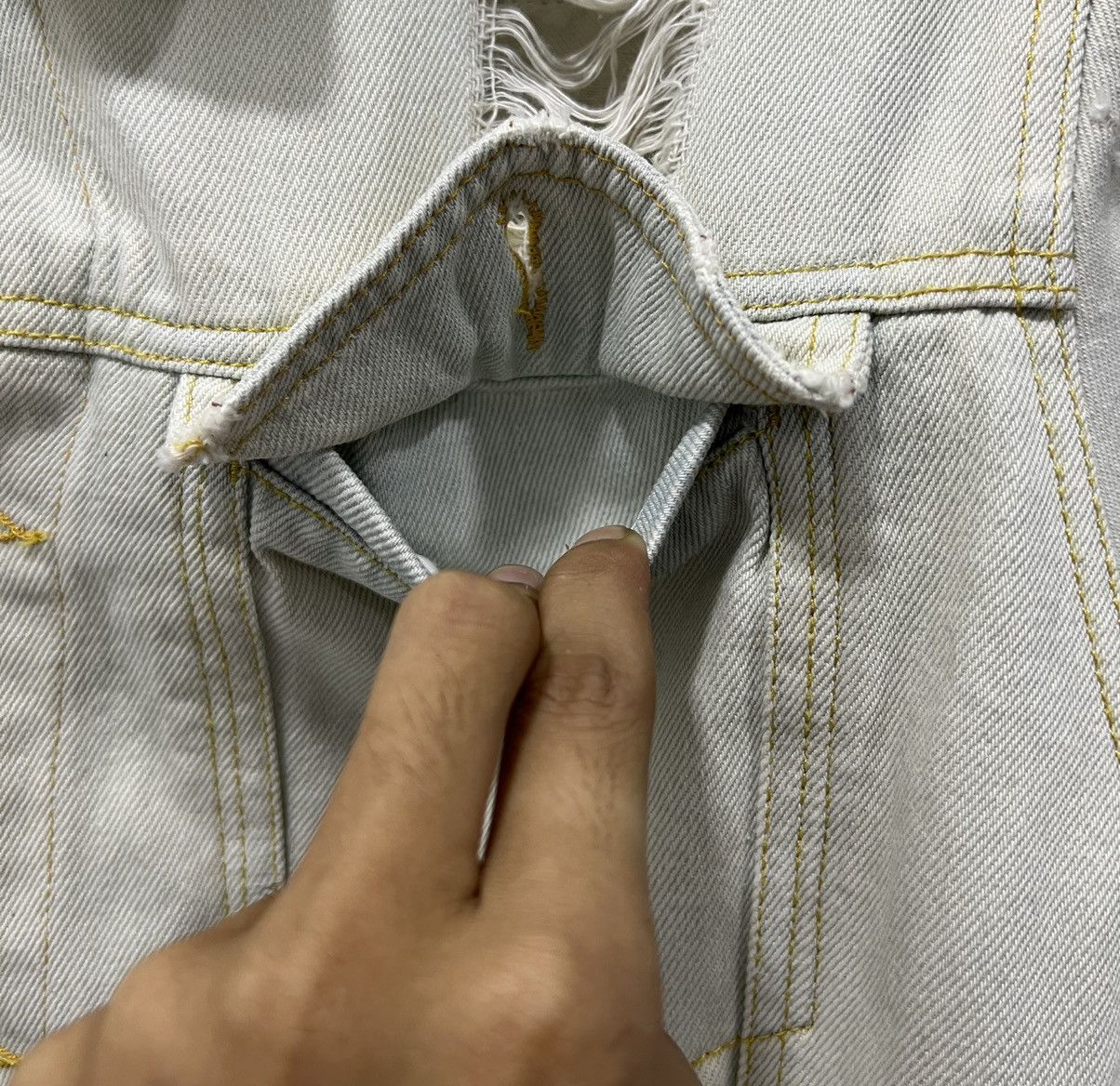 They Drained My Very Soul Oversized Denim Jacket