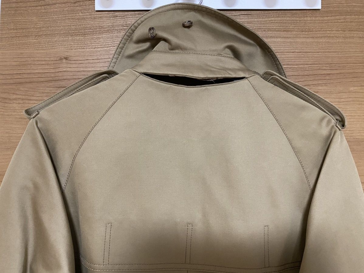 Maison Margiela Brown Trench Coat - sz. 40/Small Size US S / EU 44-46 / 1 - 11 Thumbnail