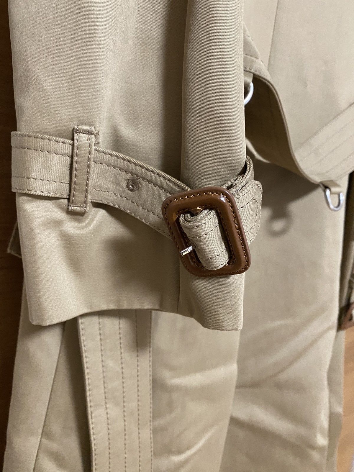 Maison Margiela Brown Trench Coat - sz. 40/Small Size US S / EU 44-46 / 1 - 10 Thumbnail