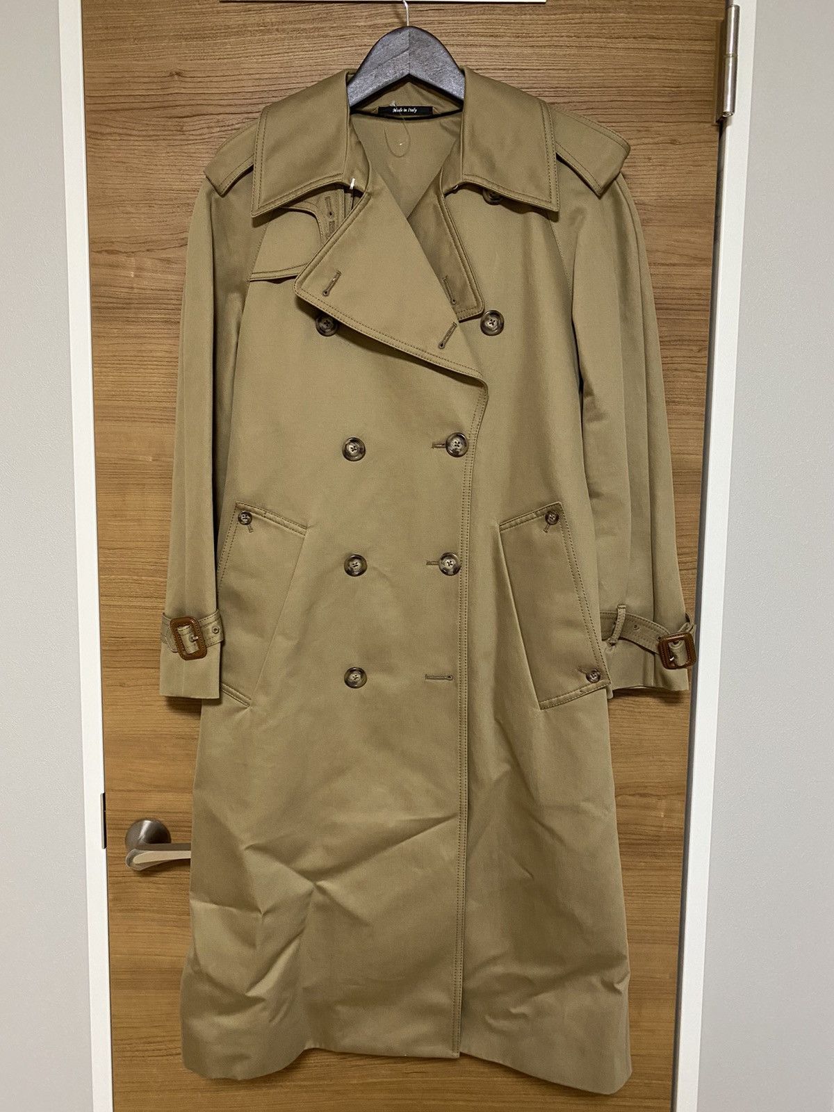 Brown Trench Coat - sz. 40/Small