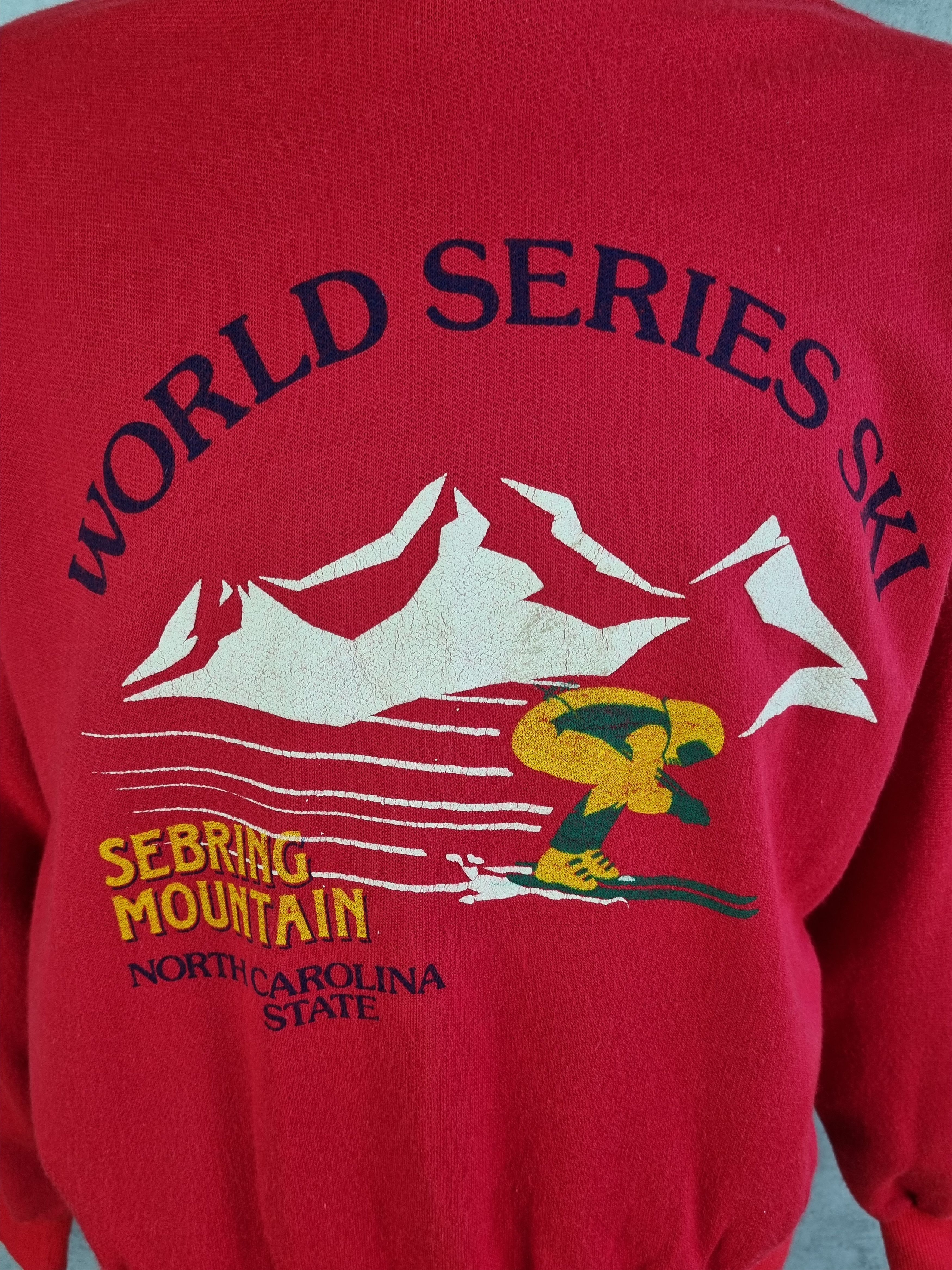 Vintage Rare 70s Vintage Ski motif Sweatshirt Size US M / EU 48-50 / 2 - 8 Thumbnail