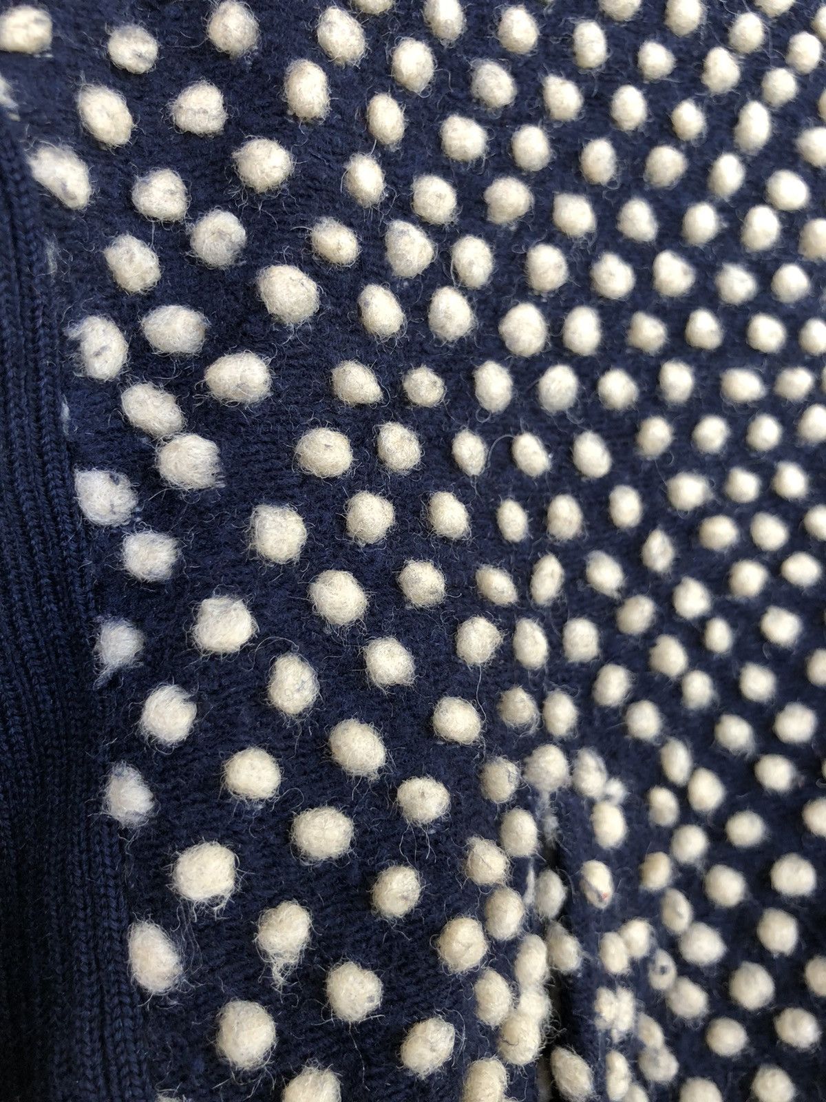 Issey Miyake GRAIL🔥Tsumori Chisato Polka Dot Embossed Sweater Size US S / EU 44-46 / 1 - 5 Thumbnail